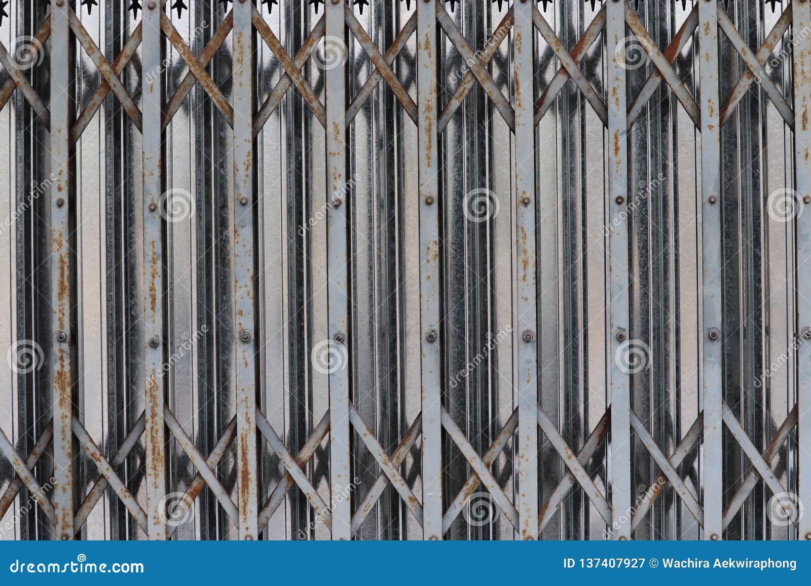 Old Iron Doors that Rust Background Stock Image Image of metallic