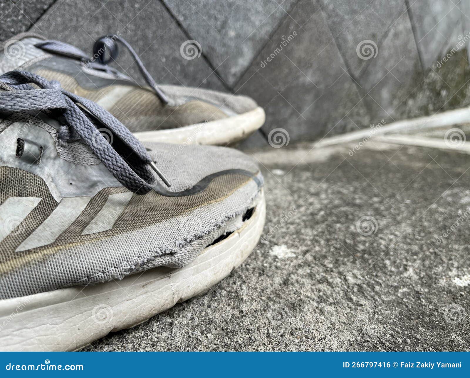 Pair of Shoes with Broken Sole Stock Photo Image of boot, glamour