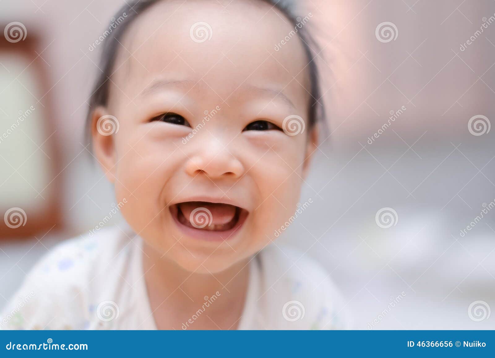 Closeup Photo of Beautiful Cute Asian Baby Stock Photo - Image of ...