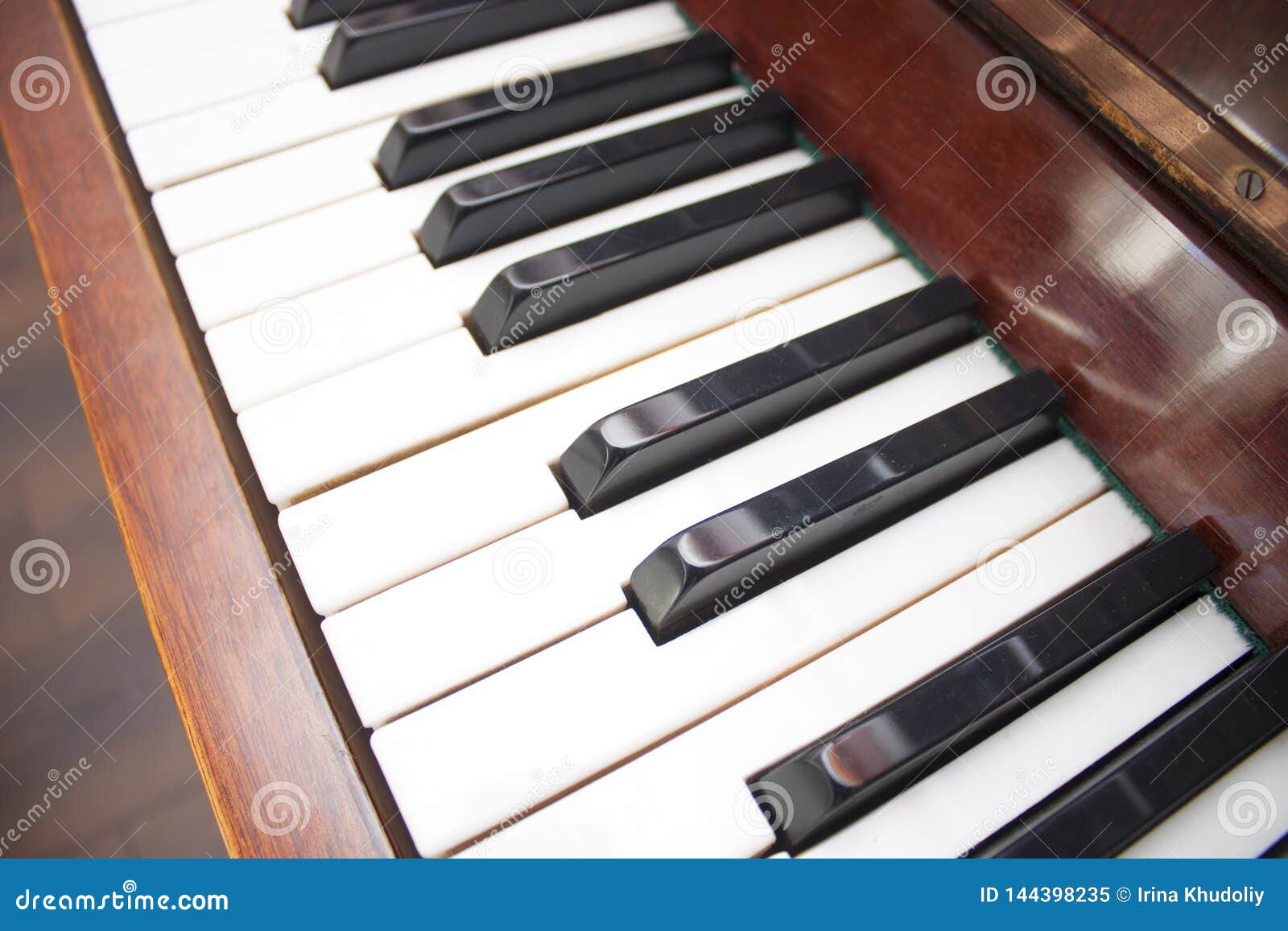 Closeup of piano keys stock image. Image of music, sheet 144398235