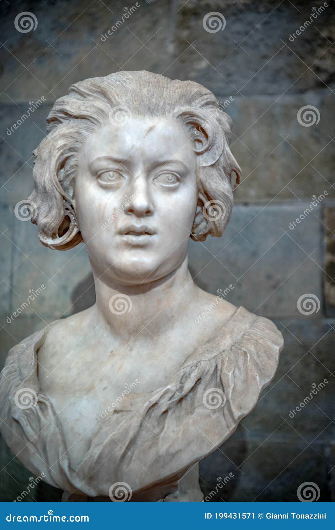 The Bust Of Costanza Bonarelli By Gian Lorenzo Bernini Editorial Photo ...