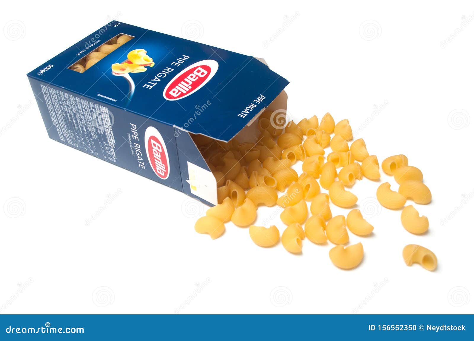 Download Closeup Of Pipe Rigate Pasta Falling From Barilla Cardboard Box On White Background The Famous Brand Of Italian Pasta Editorial Image Image Of Famous Container 156552350 Yellowimages Mockups