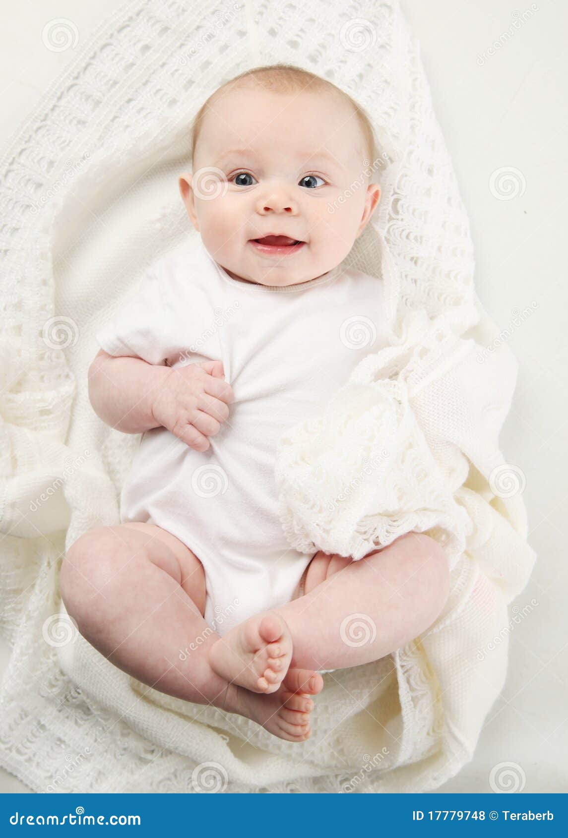 Closeup Portrait of Adorable Baby Stock Photo - Image of human, healthy ...