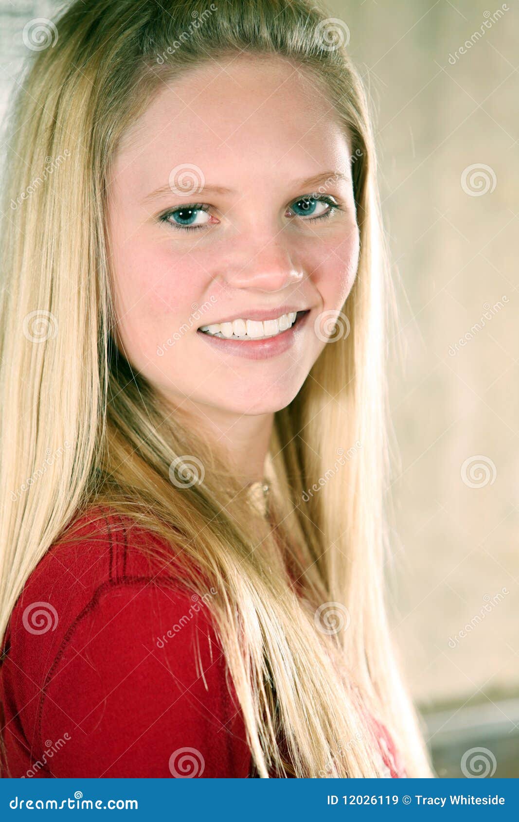 Gorgeous Blonde Teenage Girl Royalty-free Images