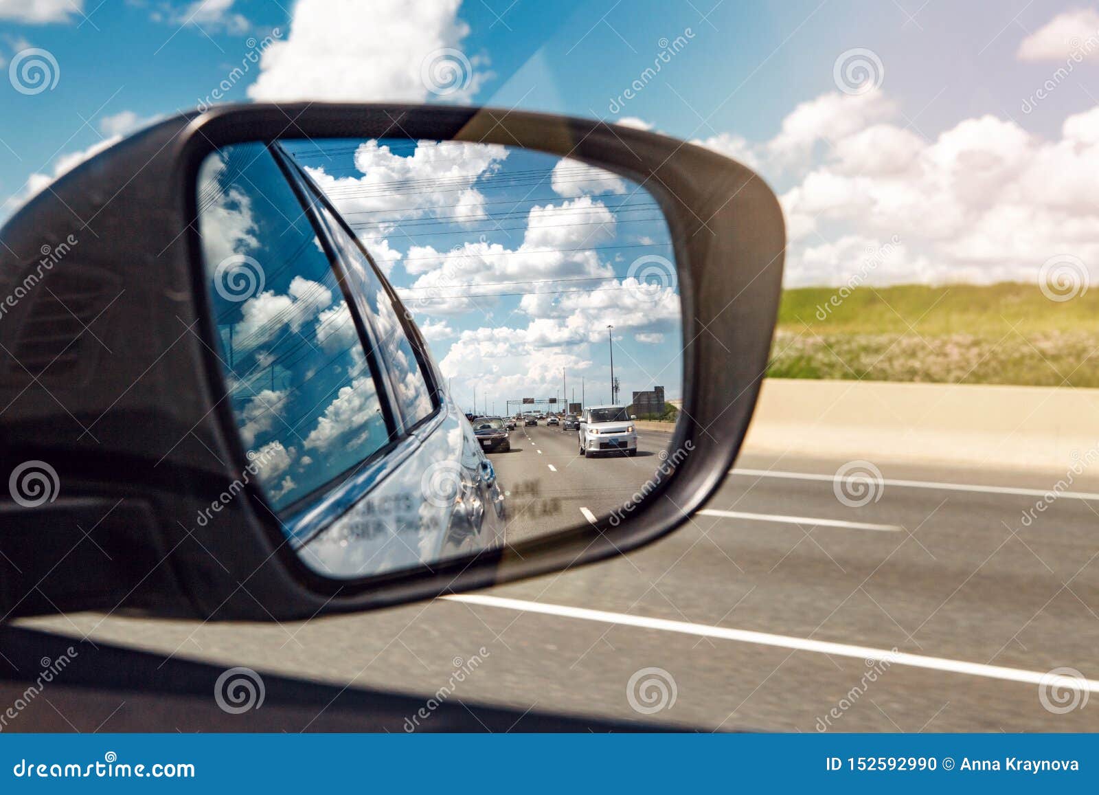 Beautiful Natural Scene Reflected on the Car Stock Photo - Image of drive,  nature: 65802954