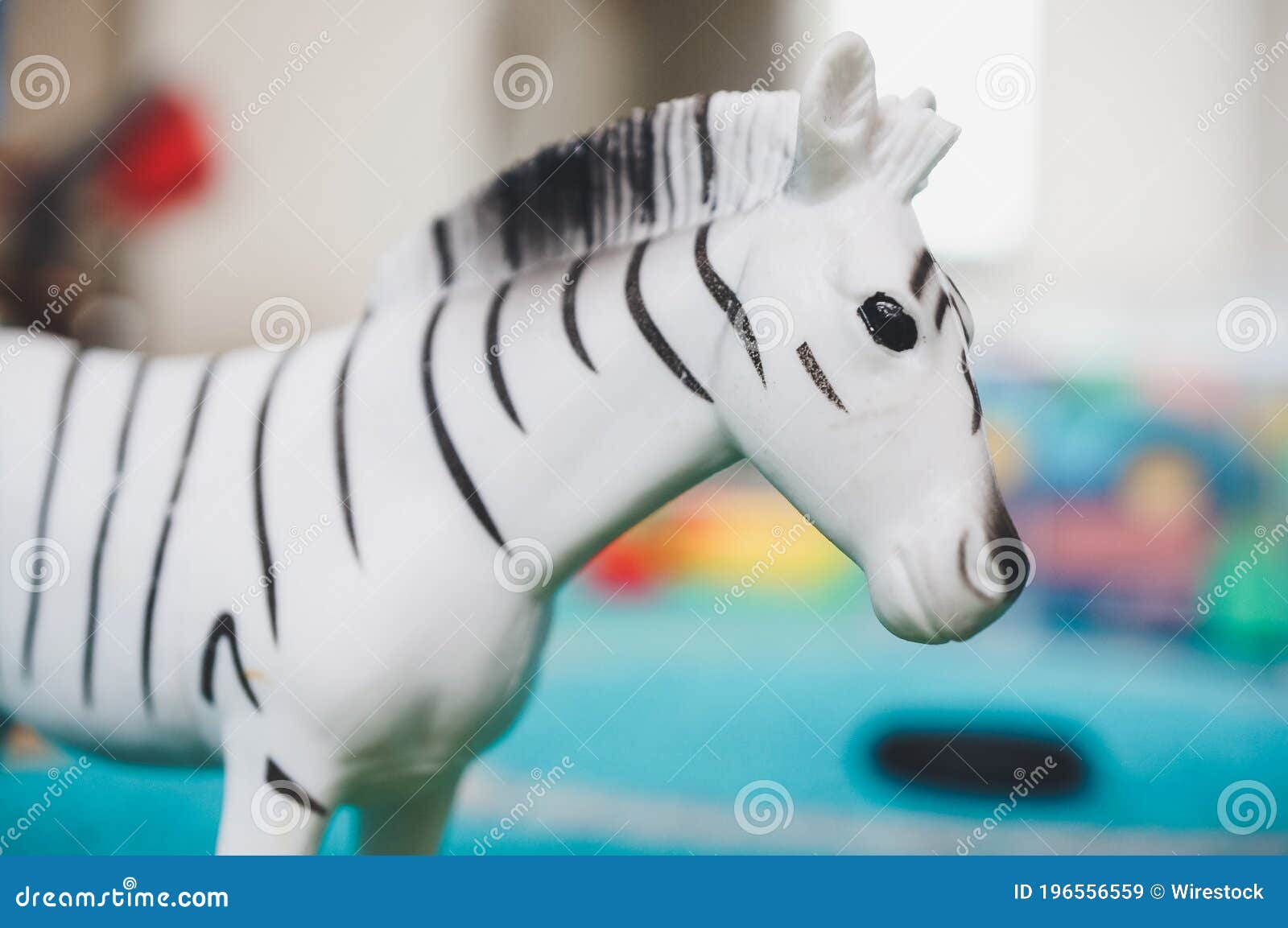 stripy horse toy
