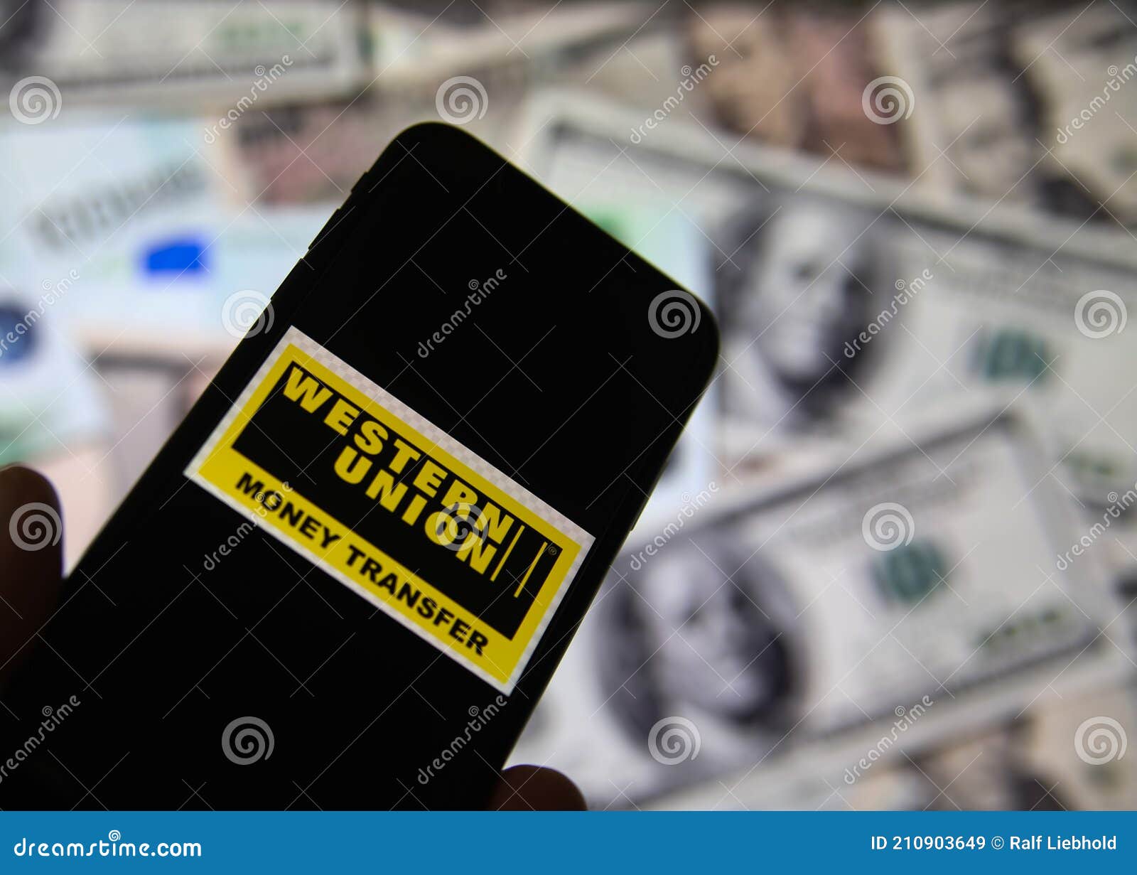 Western Union Cash Transfer Kiosk – Fixtures Close Up