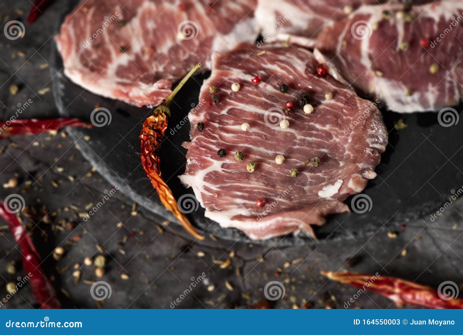 secreto iberico, pork cut from spanish iberian pig