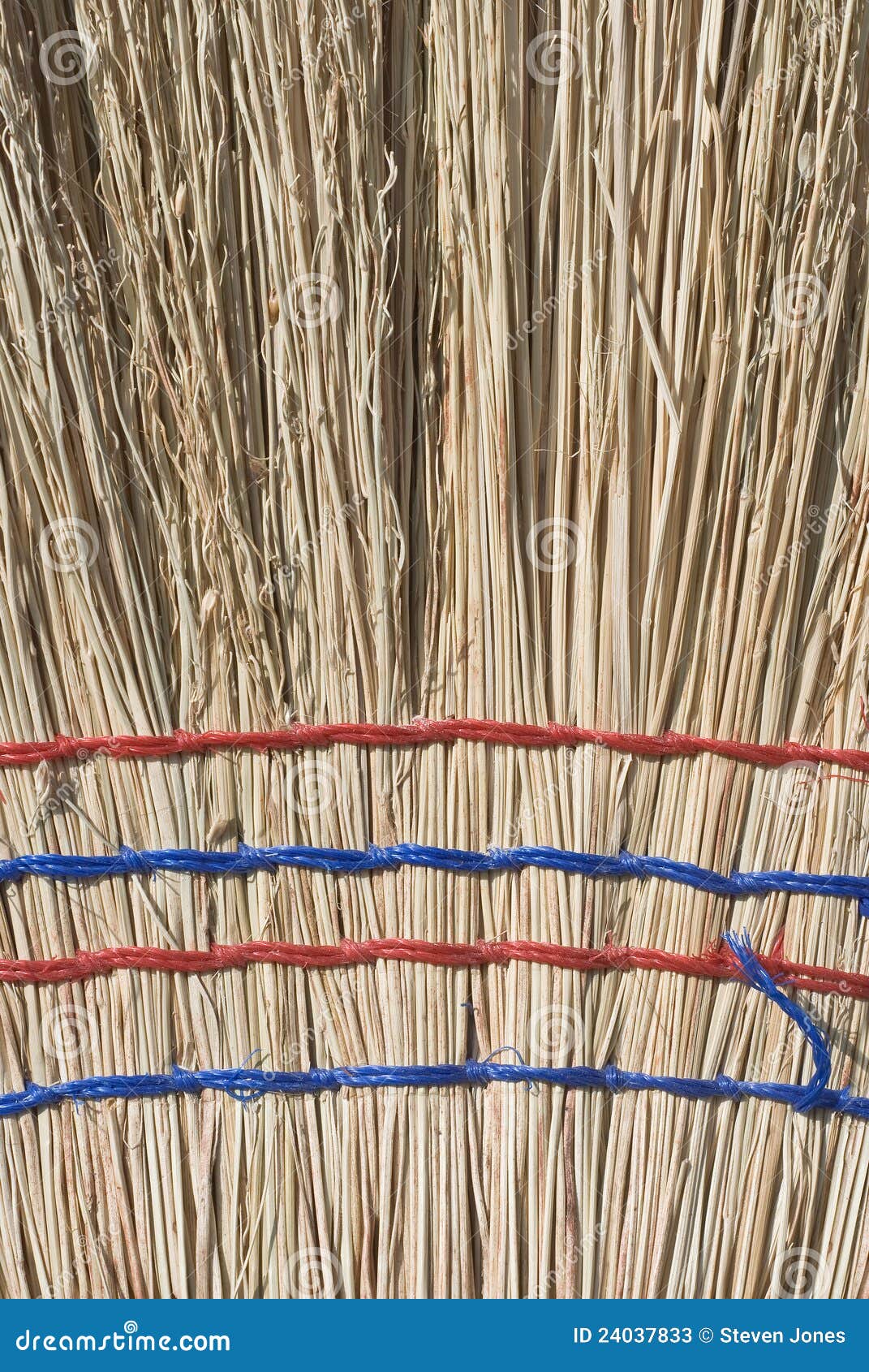 Closeup of Straw Broom stock image. Image of hygiene 24037833