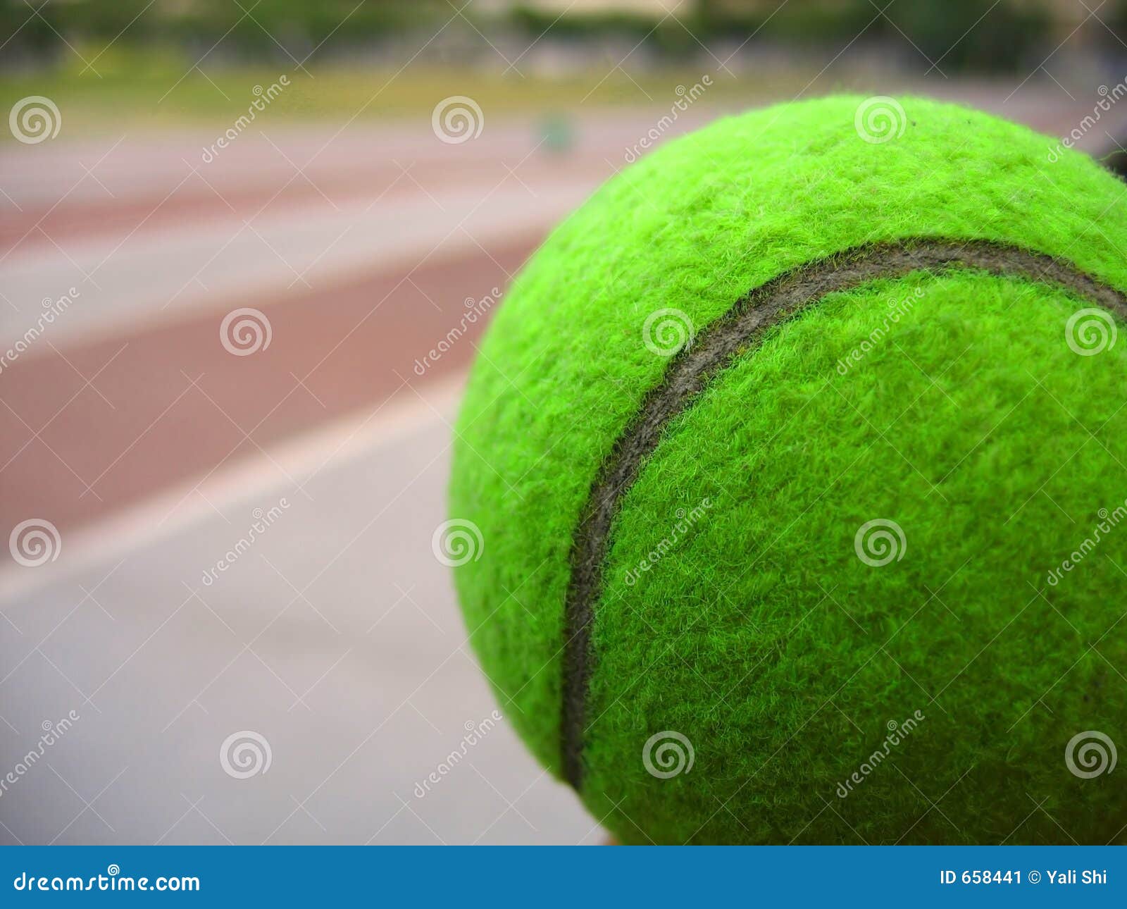 Closeup of a Tennis Ball stock image. Image of fuzzy, bounce 658441