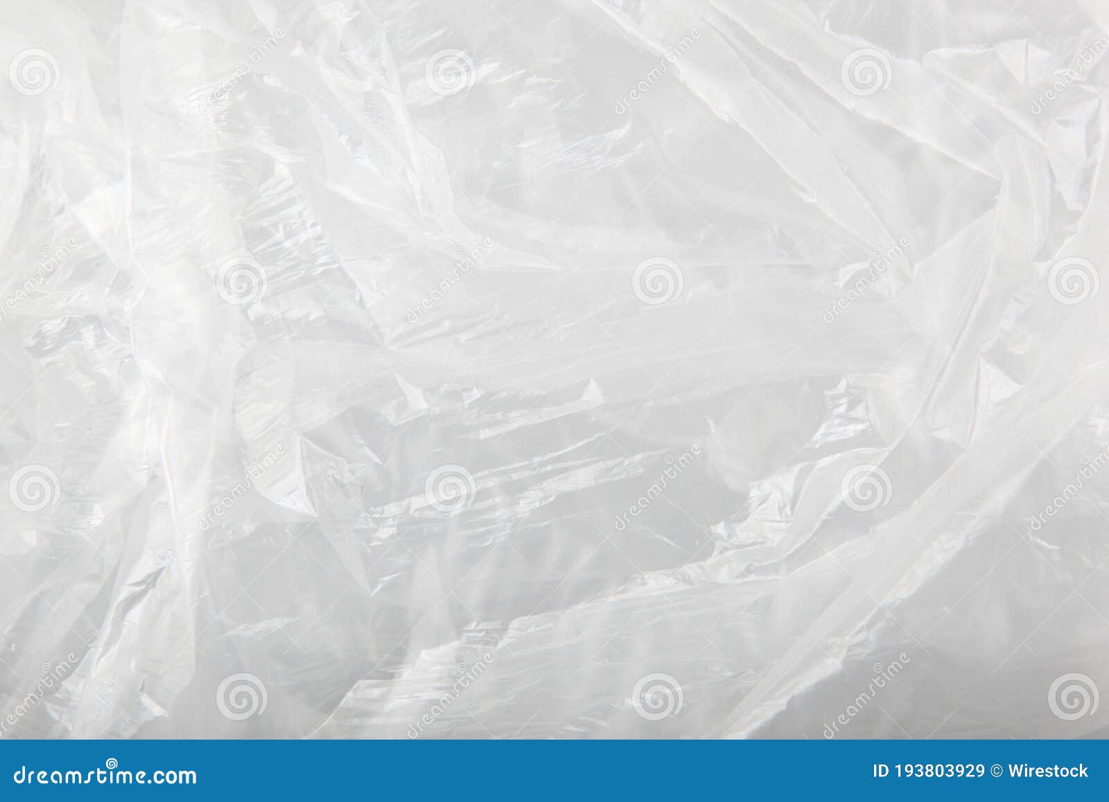 Closeup Texture of a Scrunched Plastic Bag Stock Image - Image of macro ...