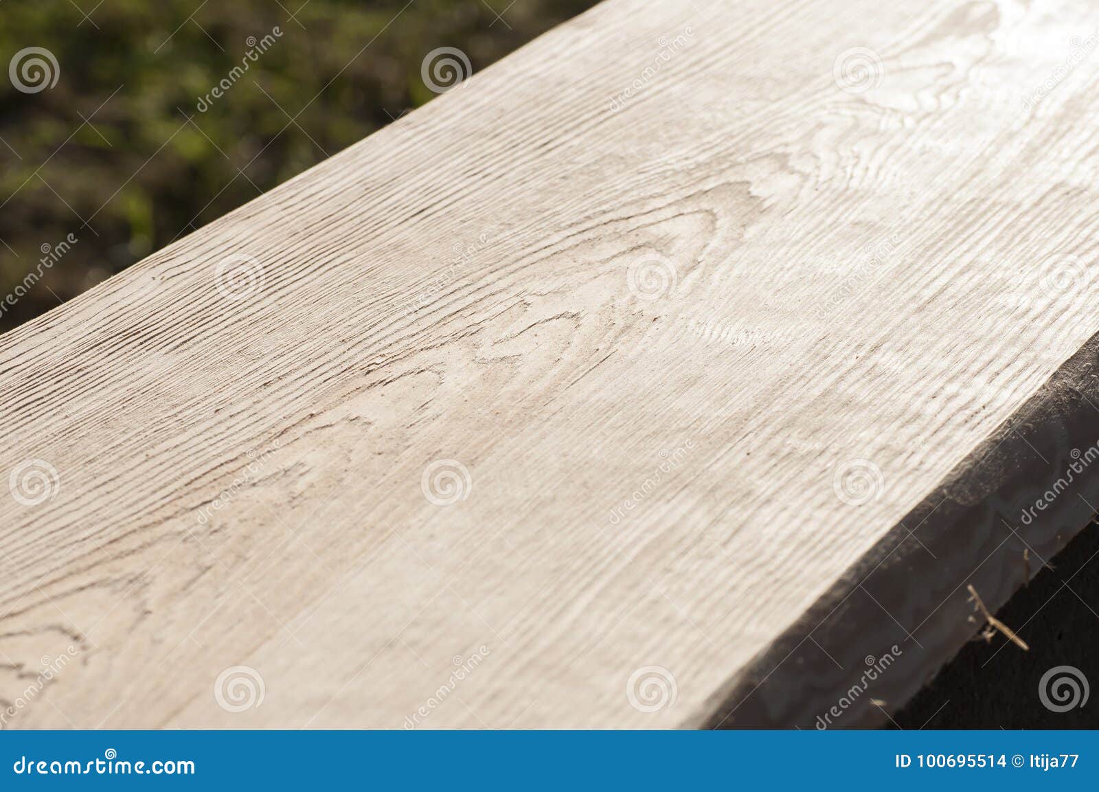 Closeup Of Texture Of Wooden Plank From Pine For Log House