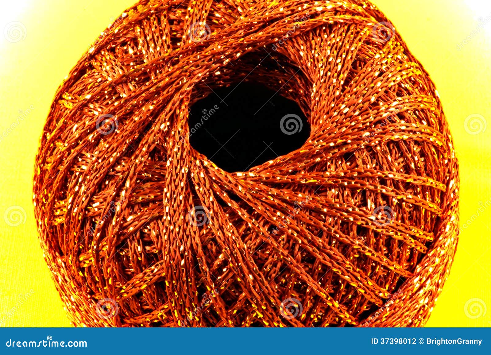 Closeup of thread stock photo. Image of colour, background 37398012