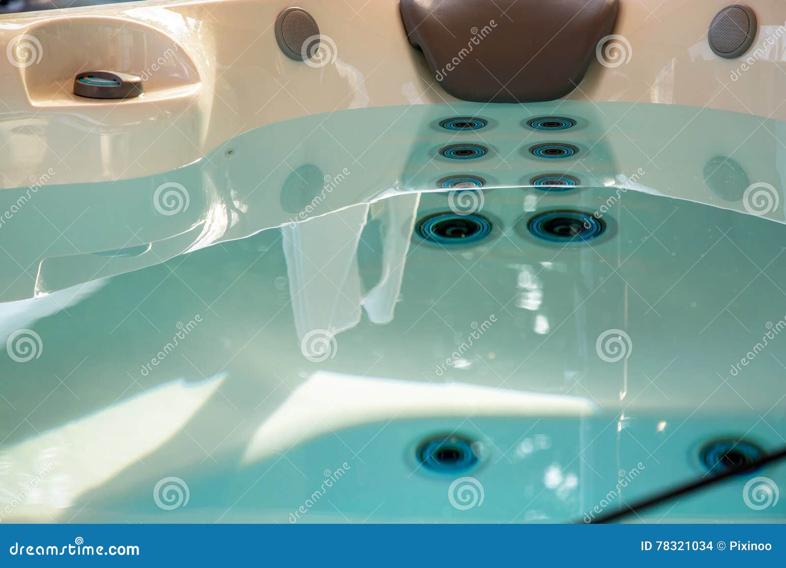 Closeup of Water in Hot Bath Tubs Stock Photo Image of closeup, high