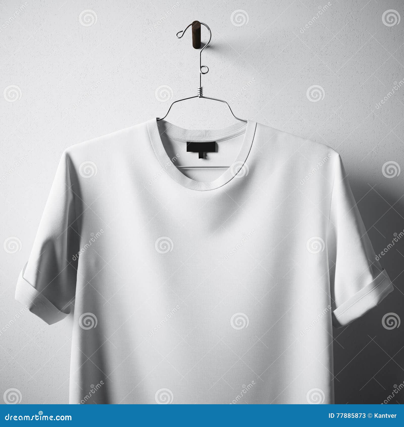 Download Closeup White Blank Cotton Tshirt Hanging Center Gray ...