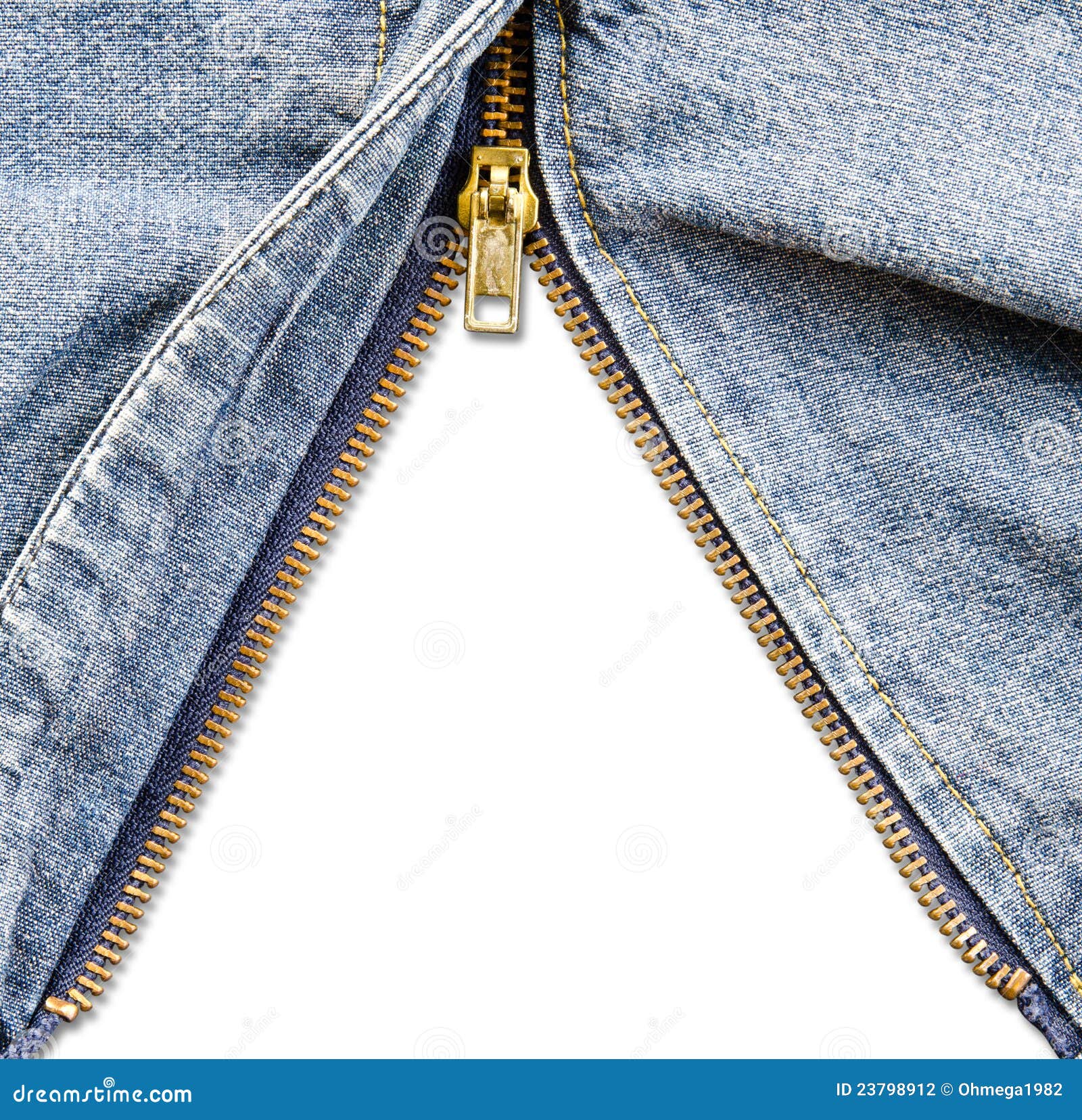 Closeup of Zipper in Blue Denim. Stock Photo - Image of blue, jeans ...