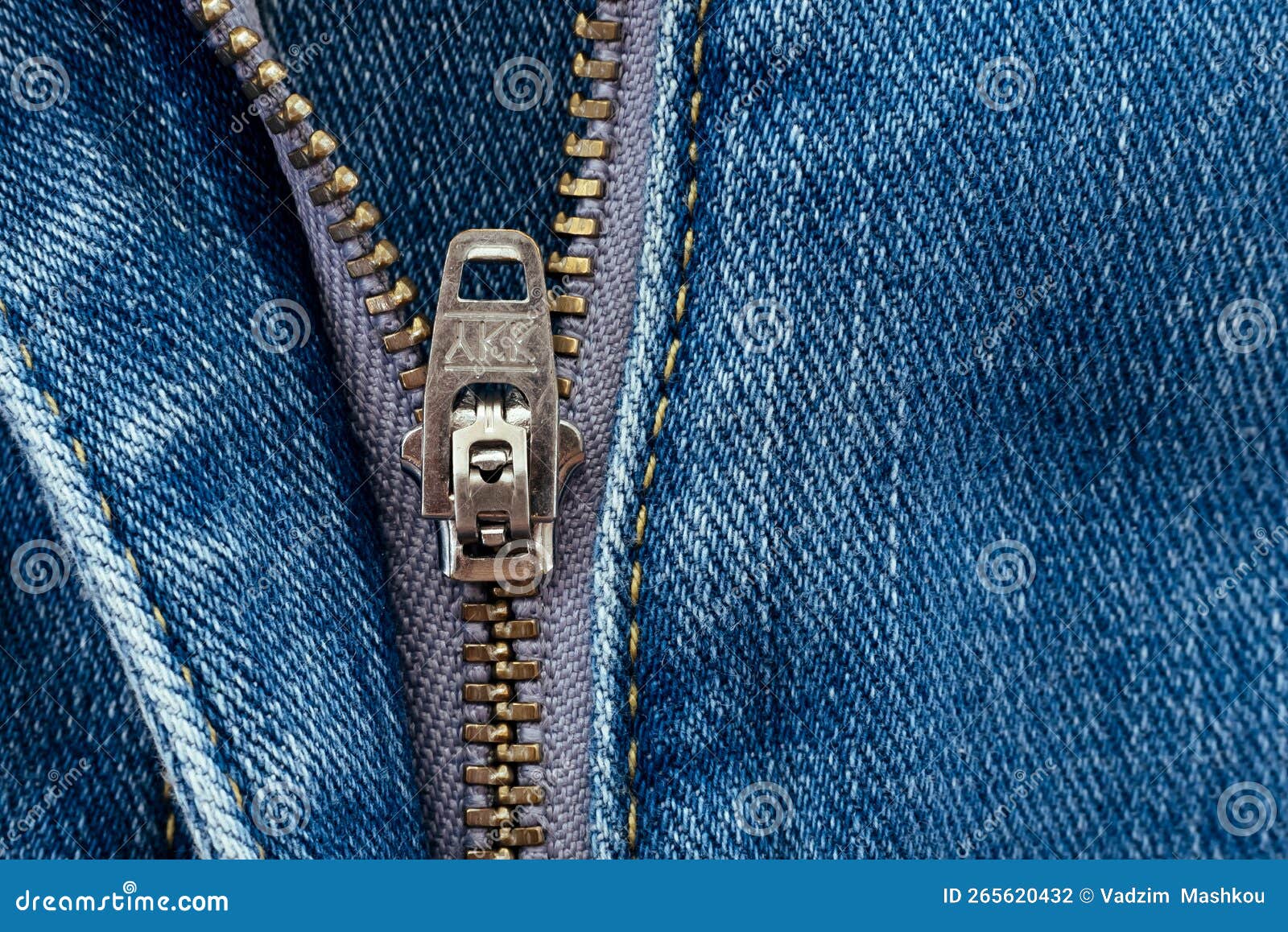 3 to 11 YKK 4.5 Brass Pants, Jeans Trousers Zipper Semi Auto Lock Slider  Color Black or White - Etsy Denmark