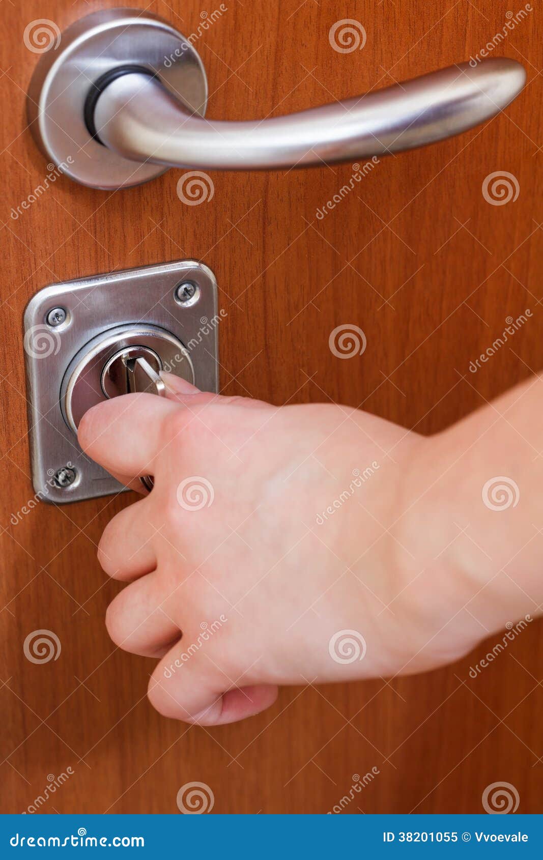 Closing Apartment Door by Key Stock Image Image of home, apartment 38201055