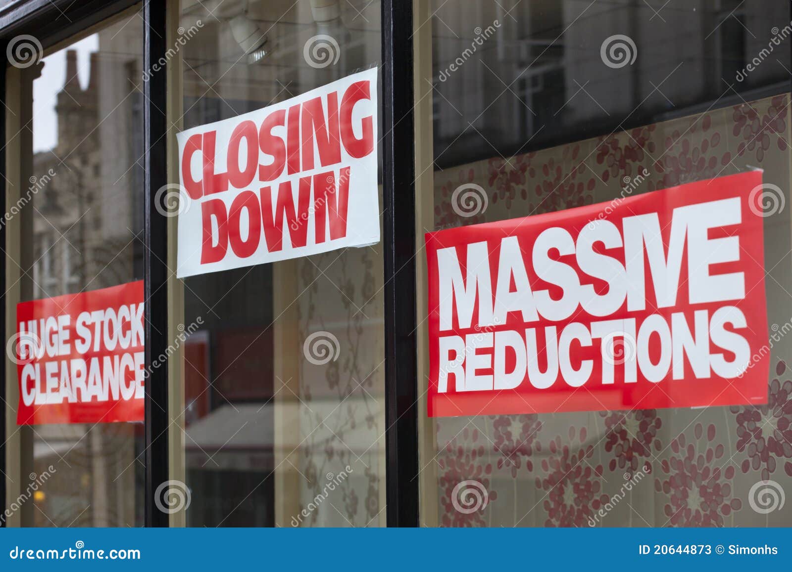 closing down