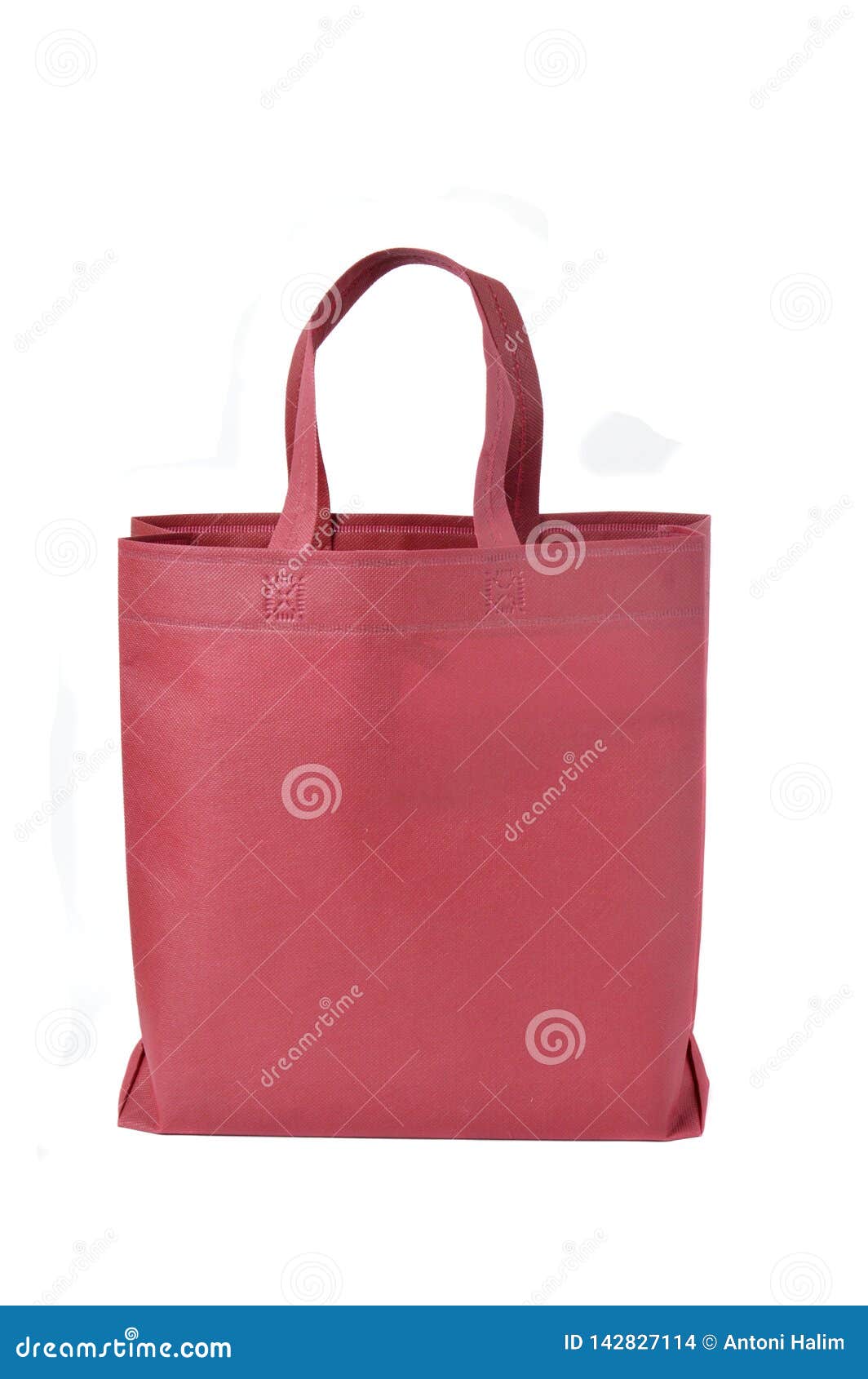 Cloth bag stock photo. Image of material, isolated, fashion 142827114