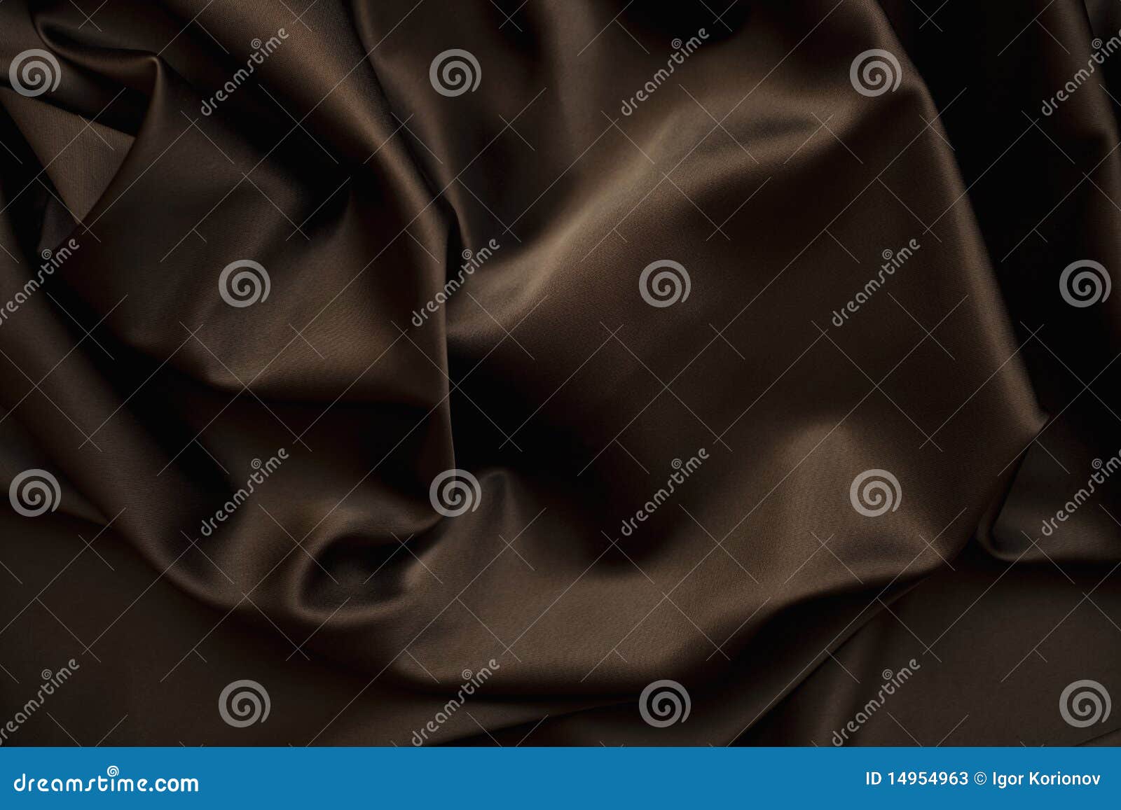 Silk cloth with chocolate color Stock Photo by ©roseburn3djob 42118449