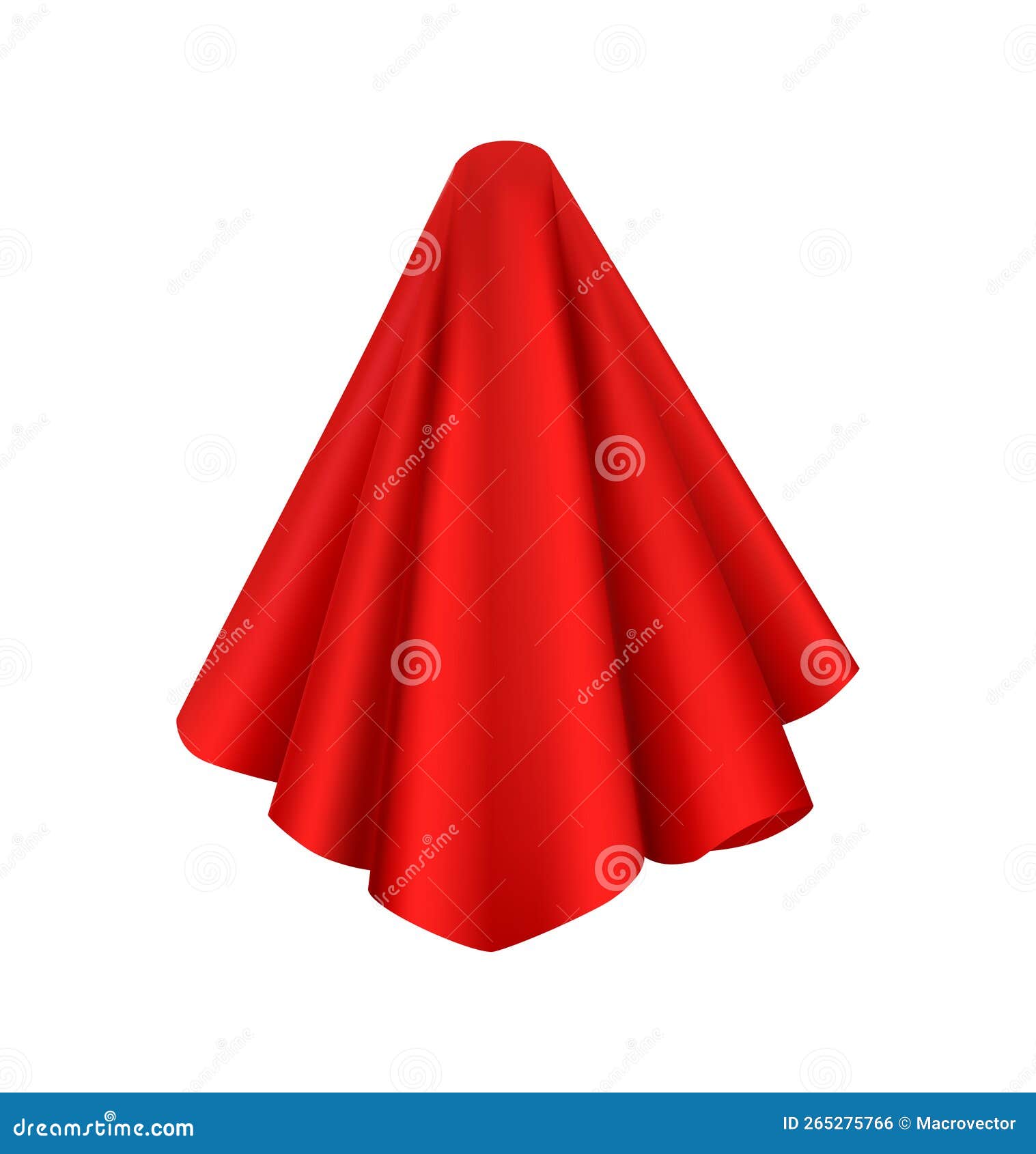 Cloth Covered Object stock vector. Illustration of elegance 265275766