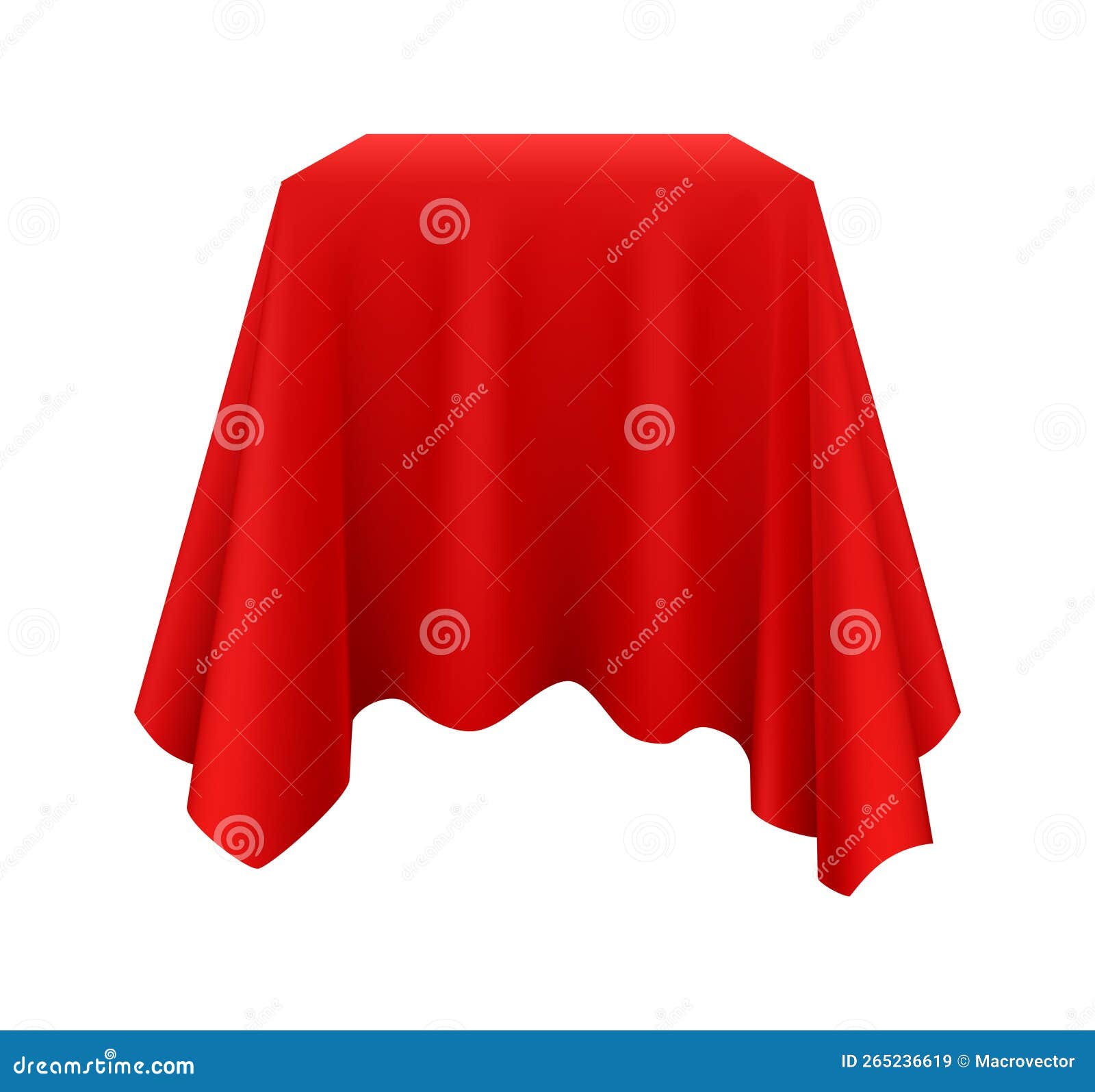 Cloth Covered Object stock vector. Illustration of clipart 265236619