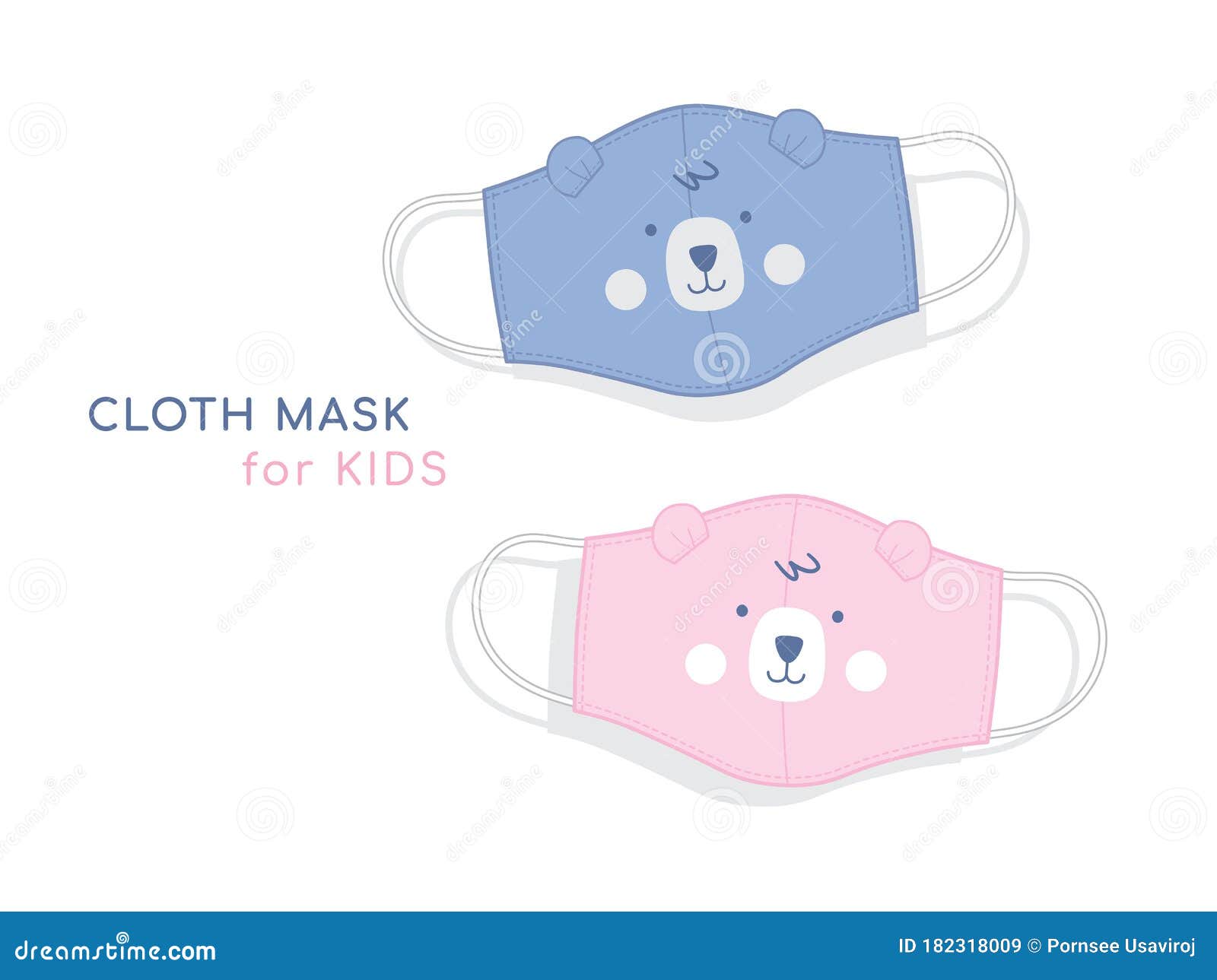 Little Bear | Angels Protect {Kids Face Mask} Little Bear | Angels Protect {Kids Face Mask}