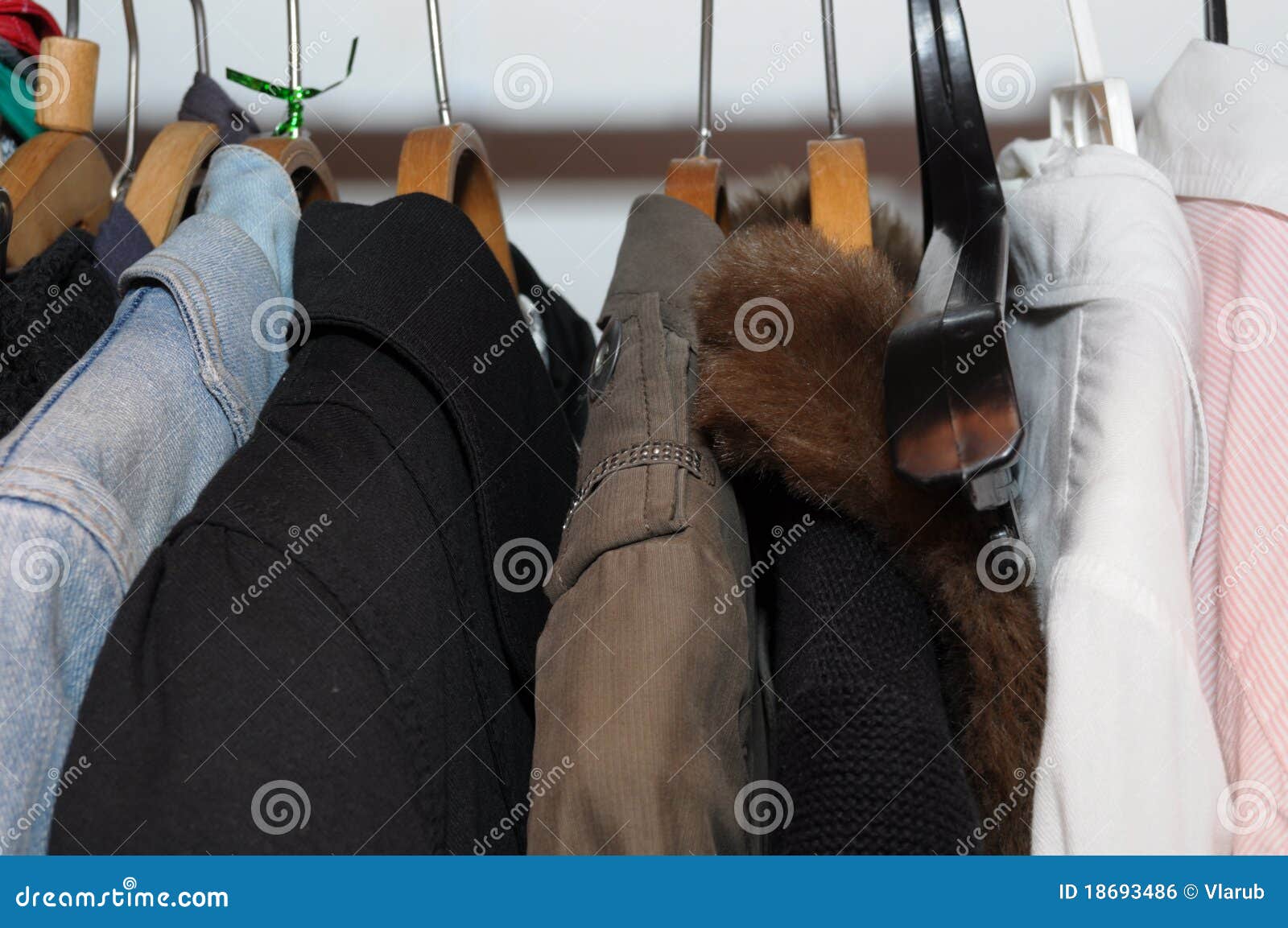 Clothes stock photo. Image of retail, market, dressing 18693486