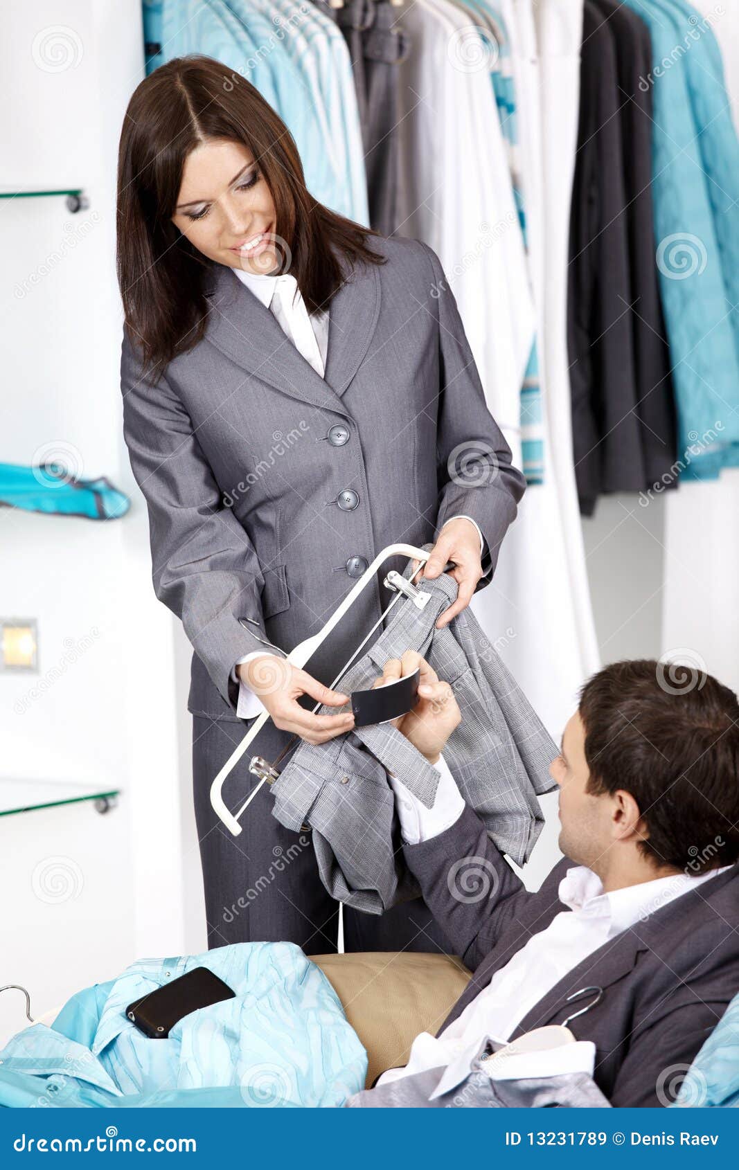 Clothes choice stock image. Image of cheerful, personal 13231789