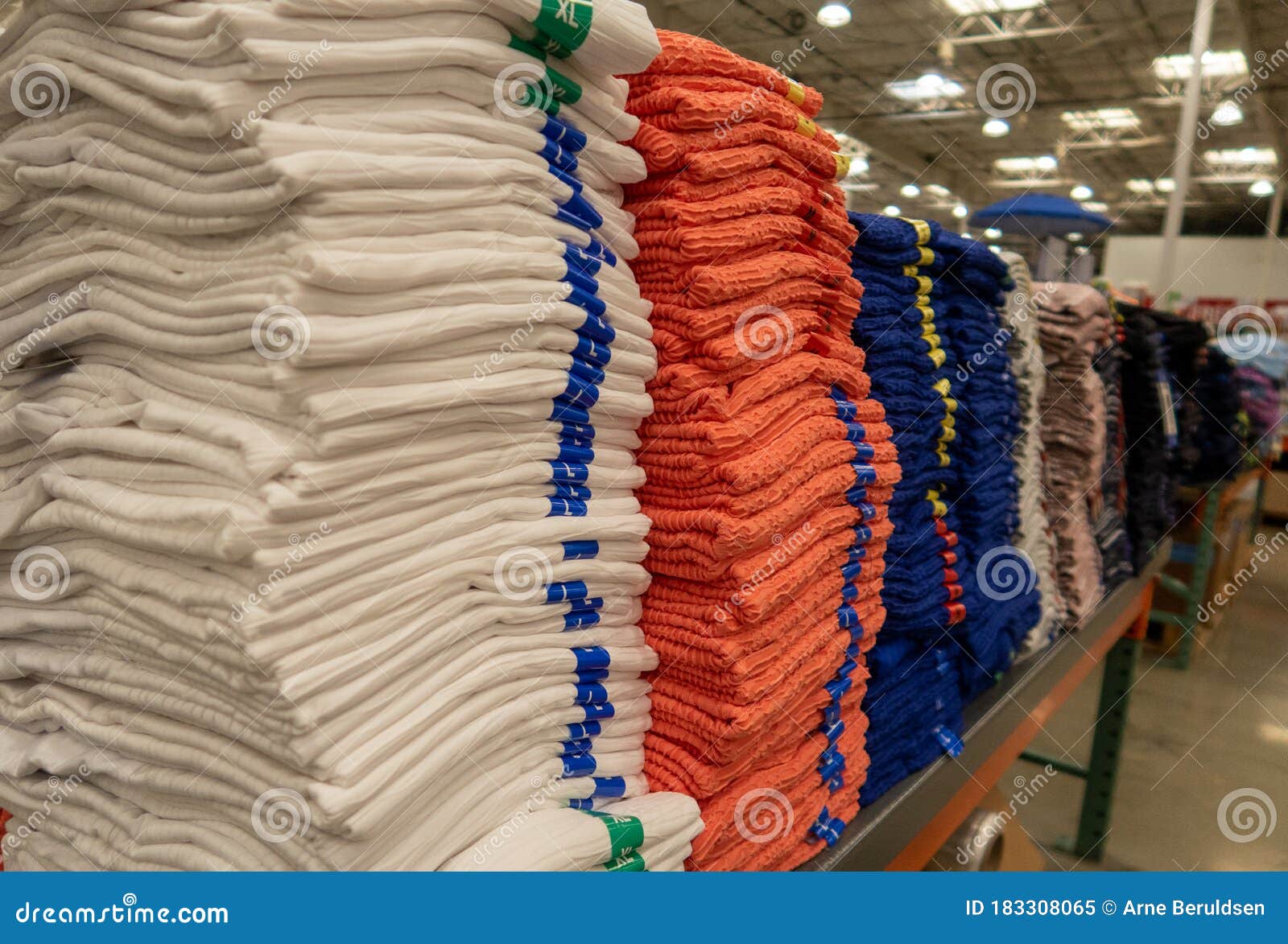 Clothes on Display at Costco Editorial Image Image of popular, shop