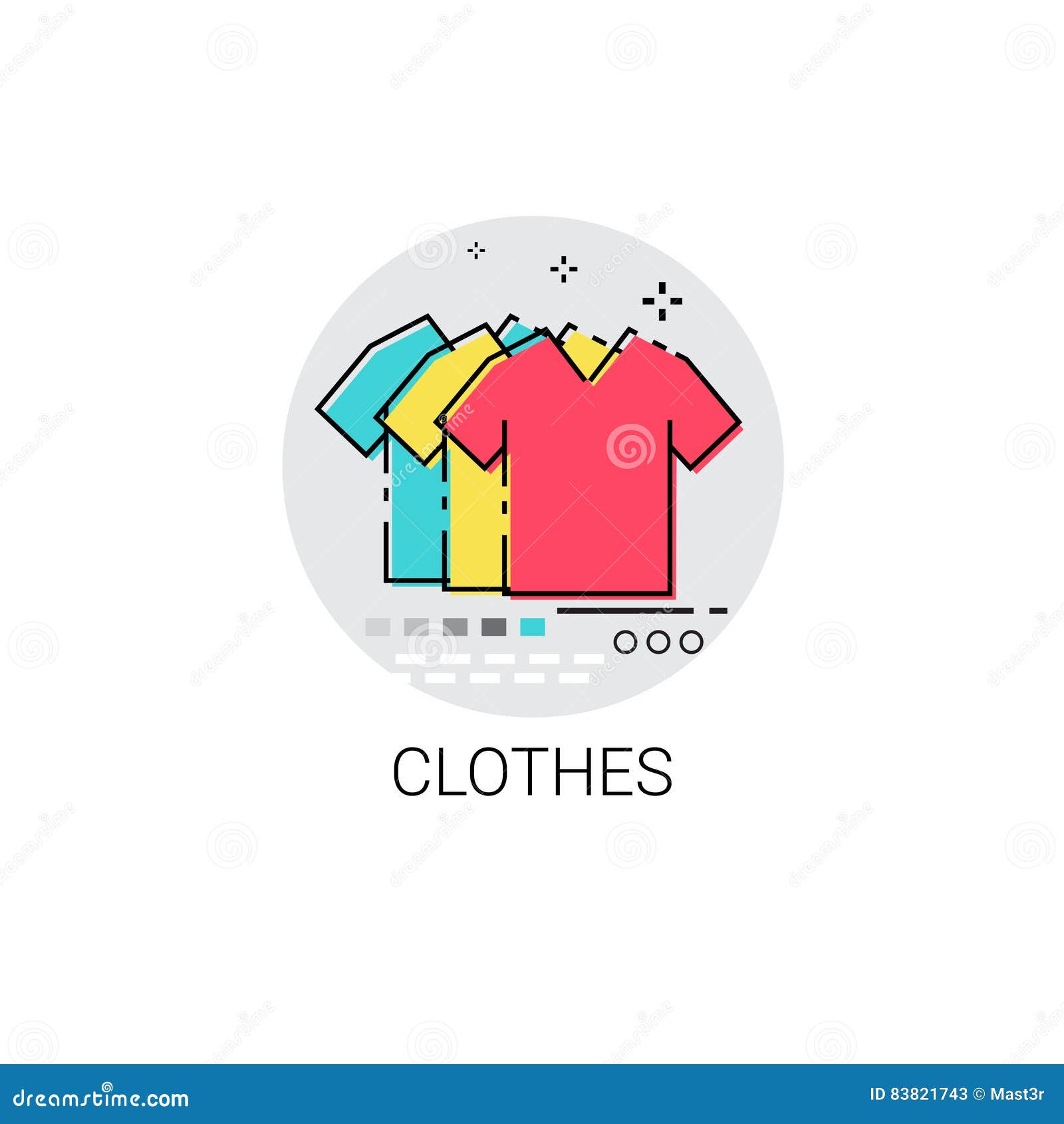 Clothes Fashion Clothing Shop Icon Stock Vector - Illustration of logo ...