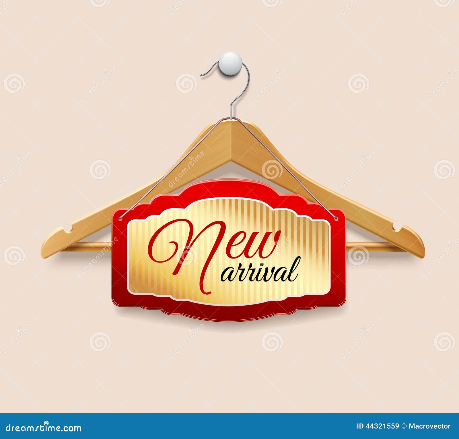  Clothes  Hanger  Label New Arrival Stock Vector  Image 