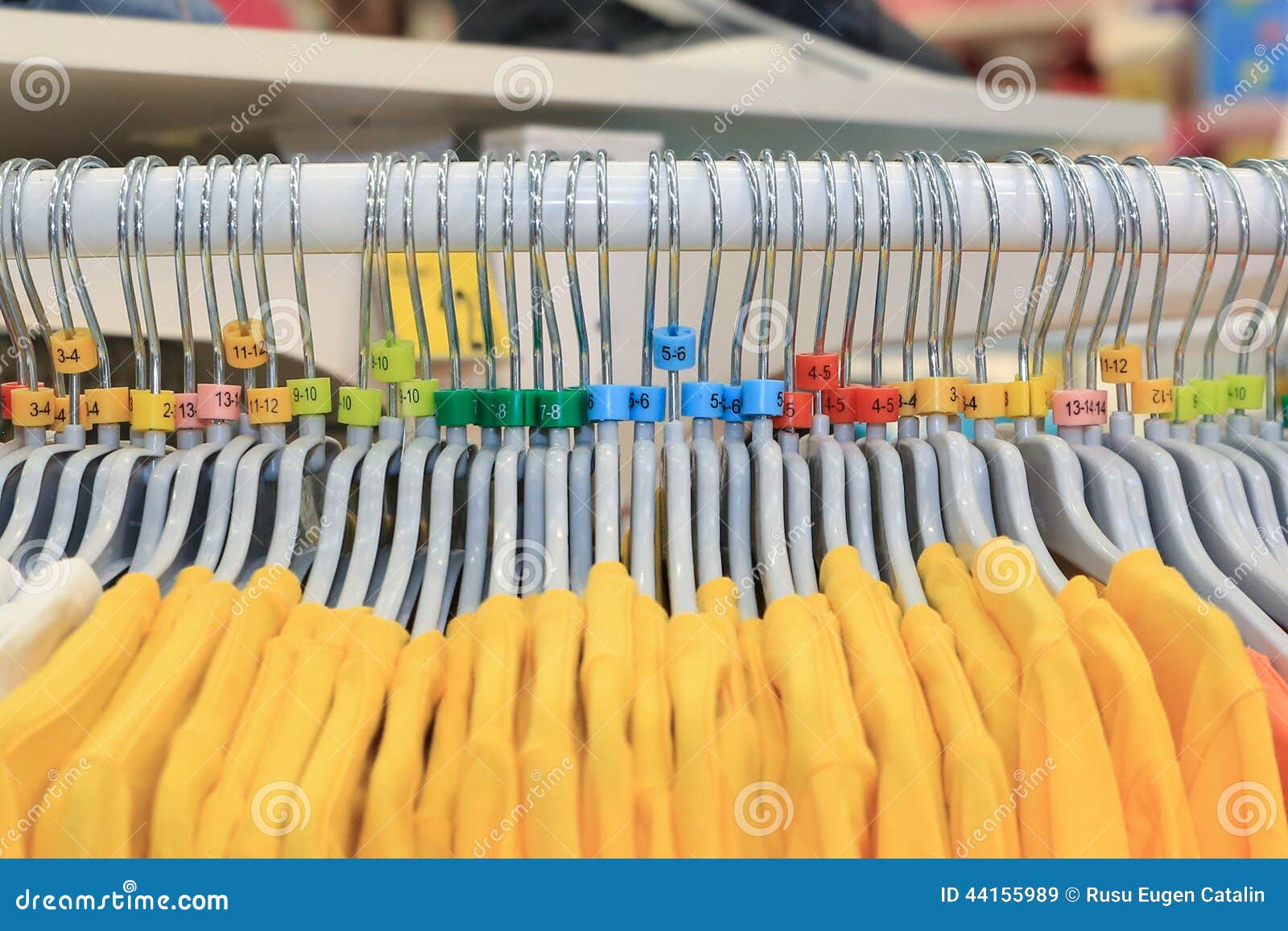 Clothes hangers stock image. Image of sales, clothes - 44155989