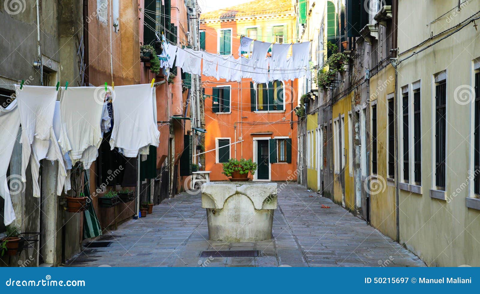 clothes hanging in venice