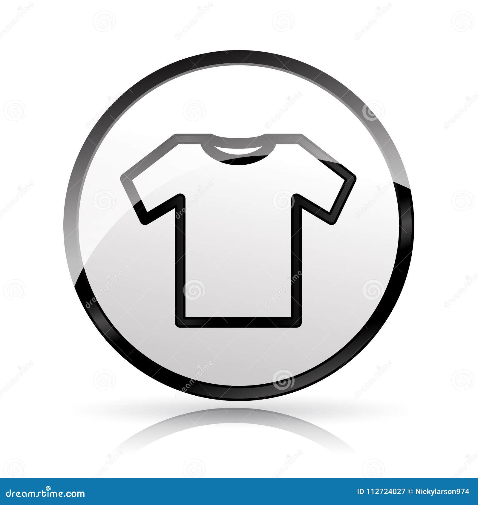 Clothes Icon on White Background Stock Vector - Illustration of grey ...
