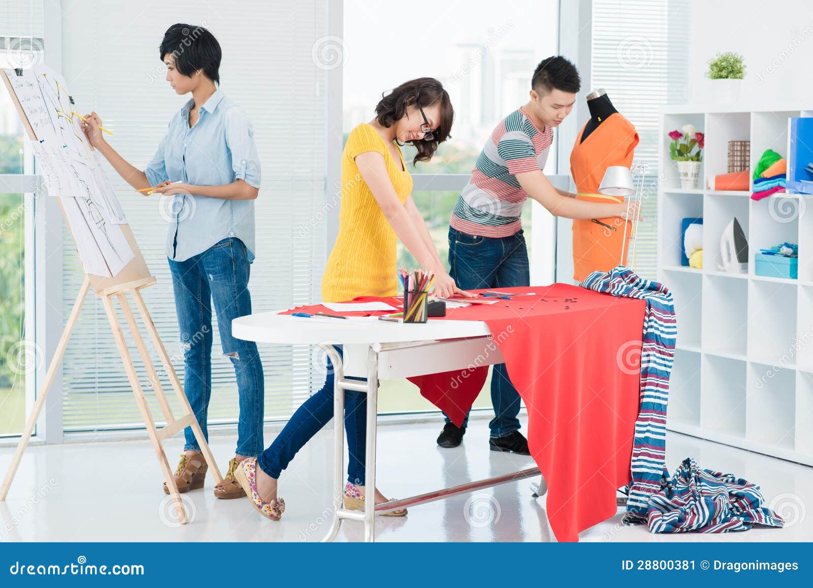 Clothes making stock image. Image of mode, colorful, lifestyle 28800381