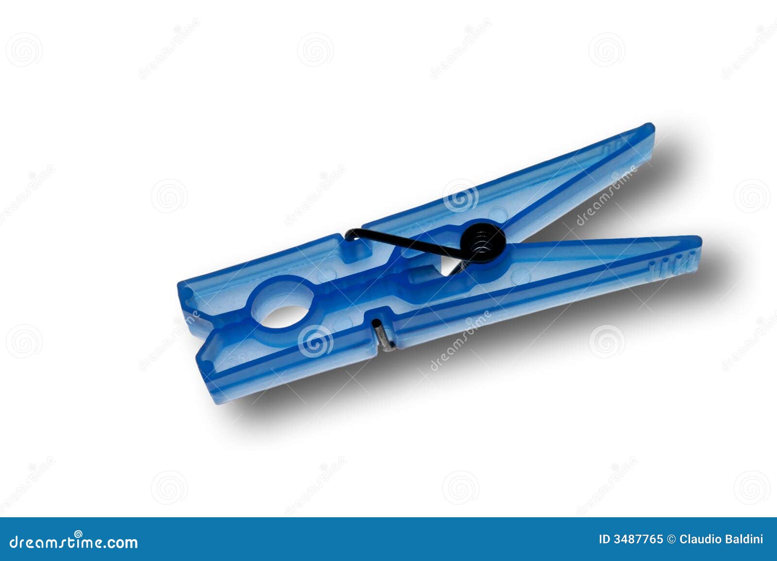 Clothes peg clothespin stock image. Image of plastic 3487765