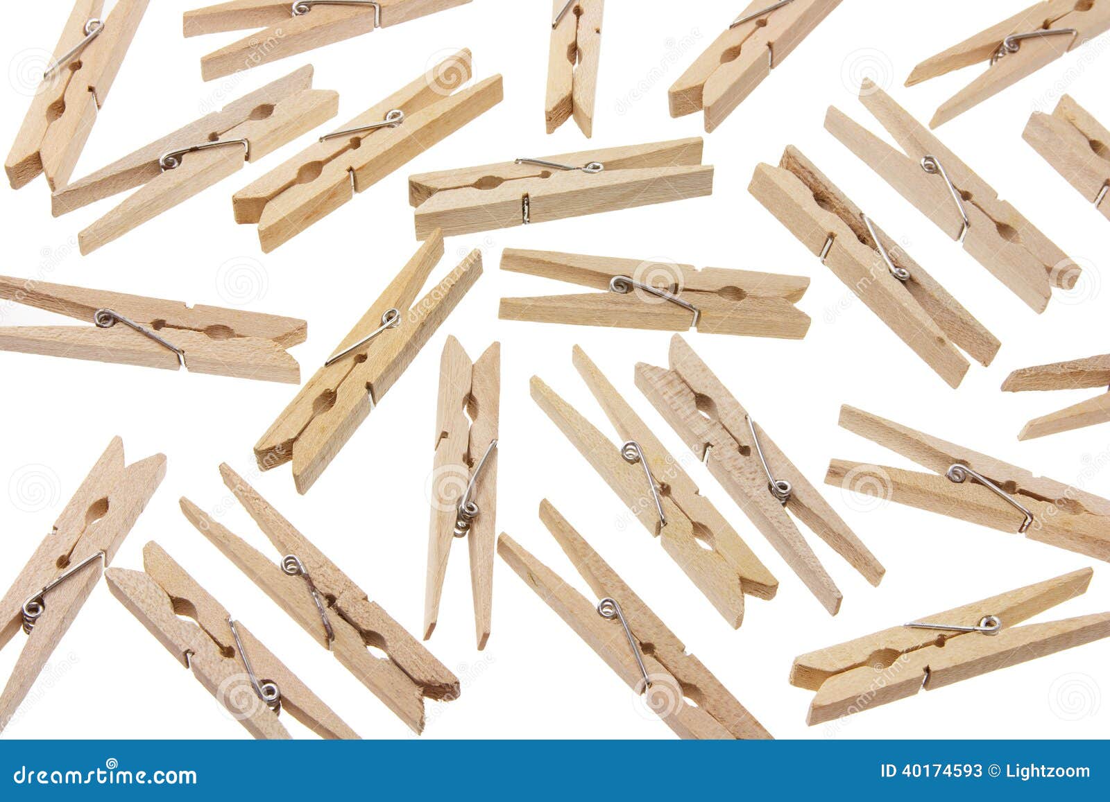 Clothes Pegs stock image. Image of clothes, housekeeping 40174593