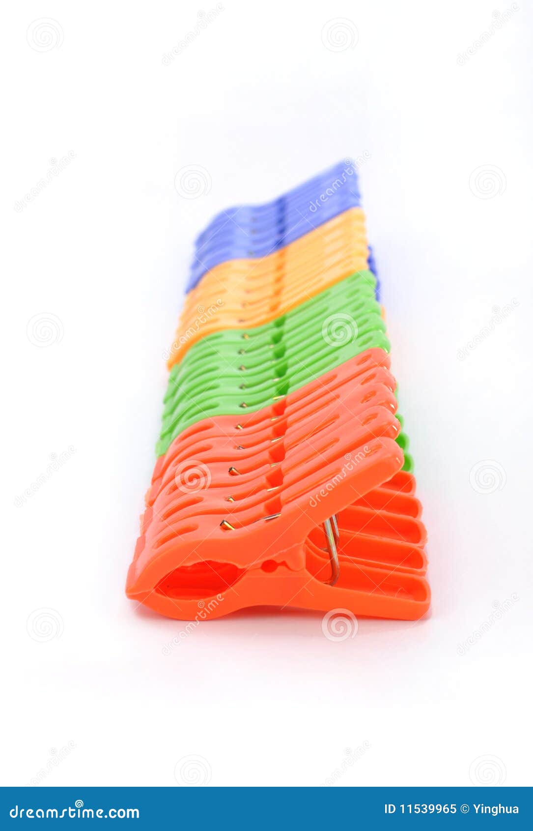 Clothes pins stock image. Image of isolate, macro, clothes 11539965