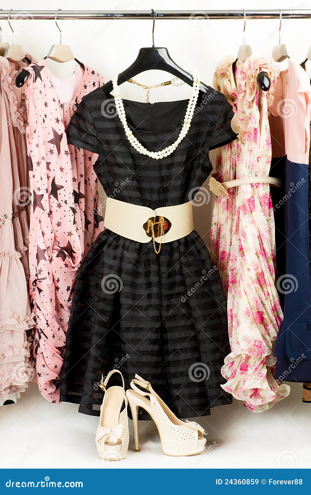 Clothes, Shoes and Accessories Stock Image Image of glamour