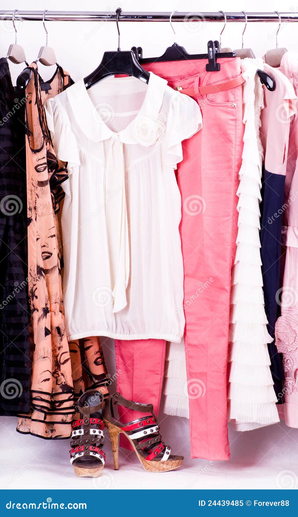 Stock Image Image Of Beauty Fashionable Glamour Dress 24439485 