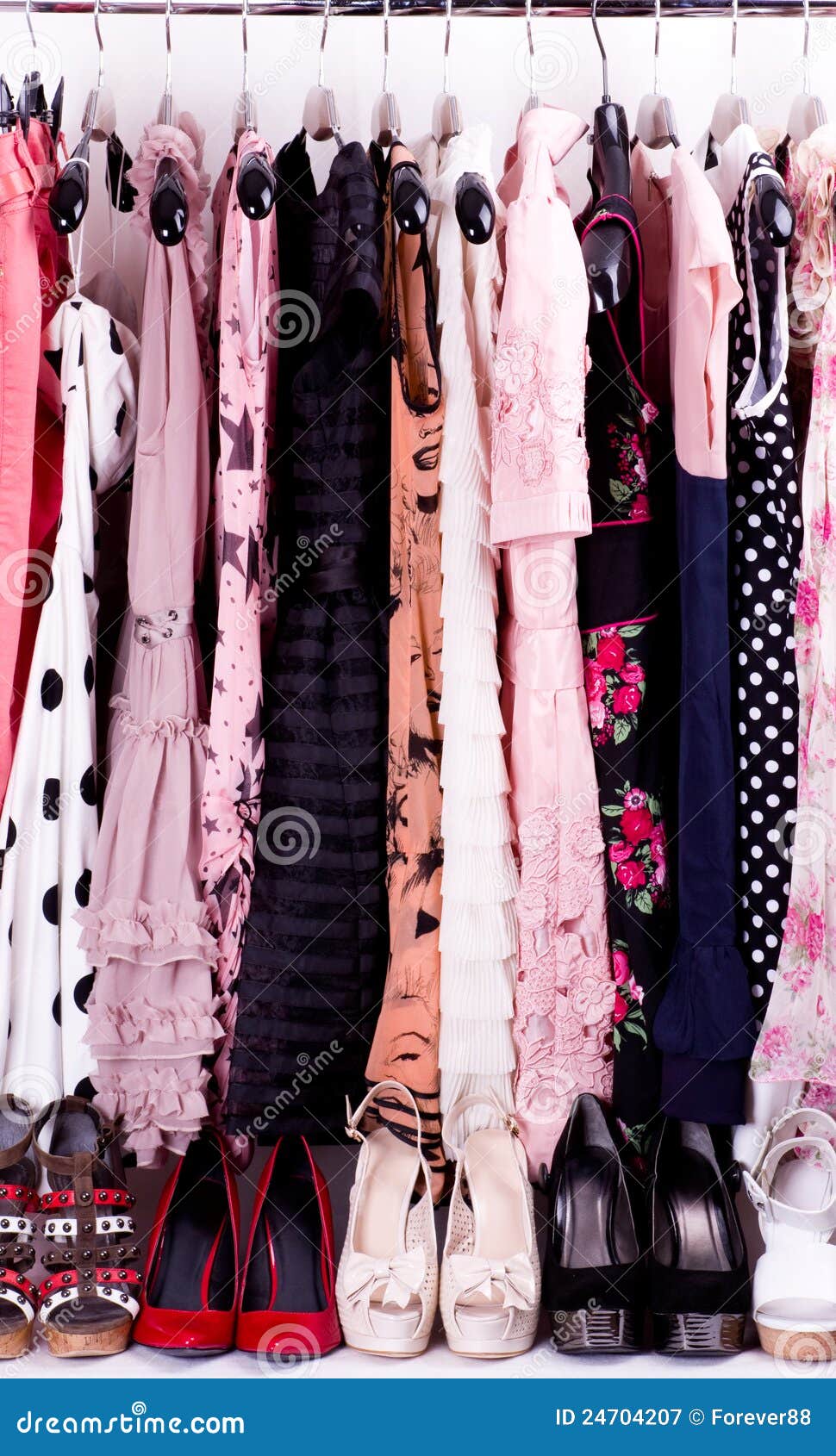 Clothes, Shoes and Accessories Stock Image Image of feminine, jacket