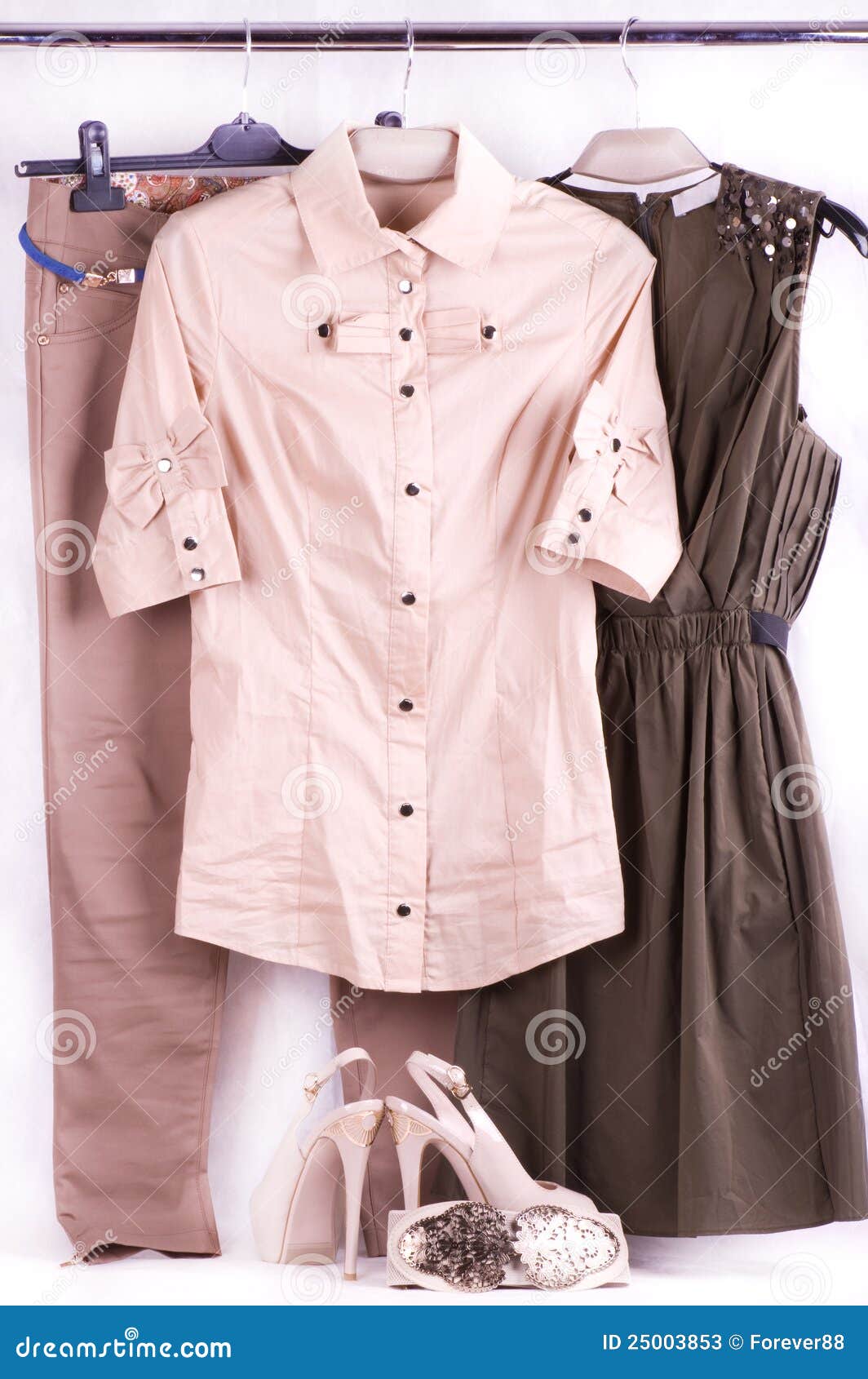 Clothes, Shoes and Accessories Stock Image Image of accessory