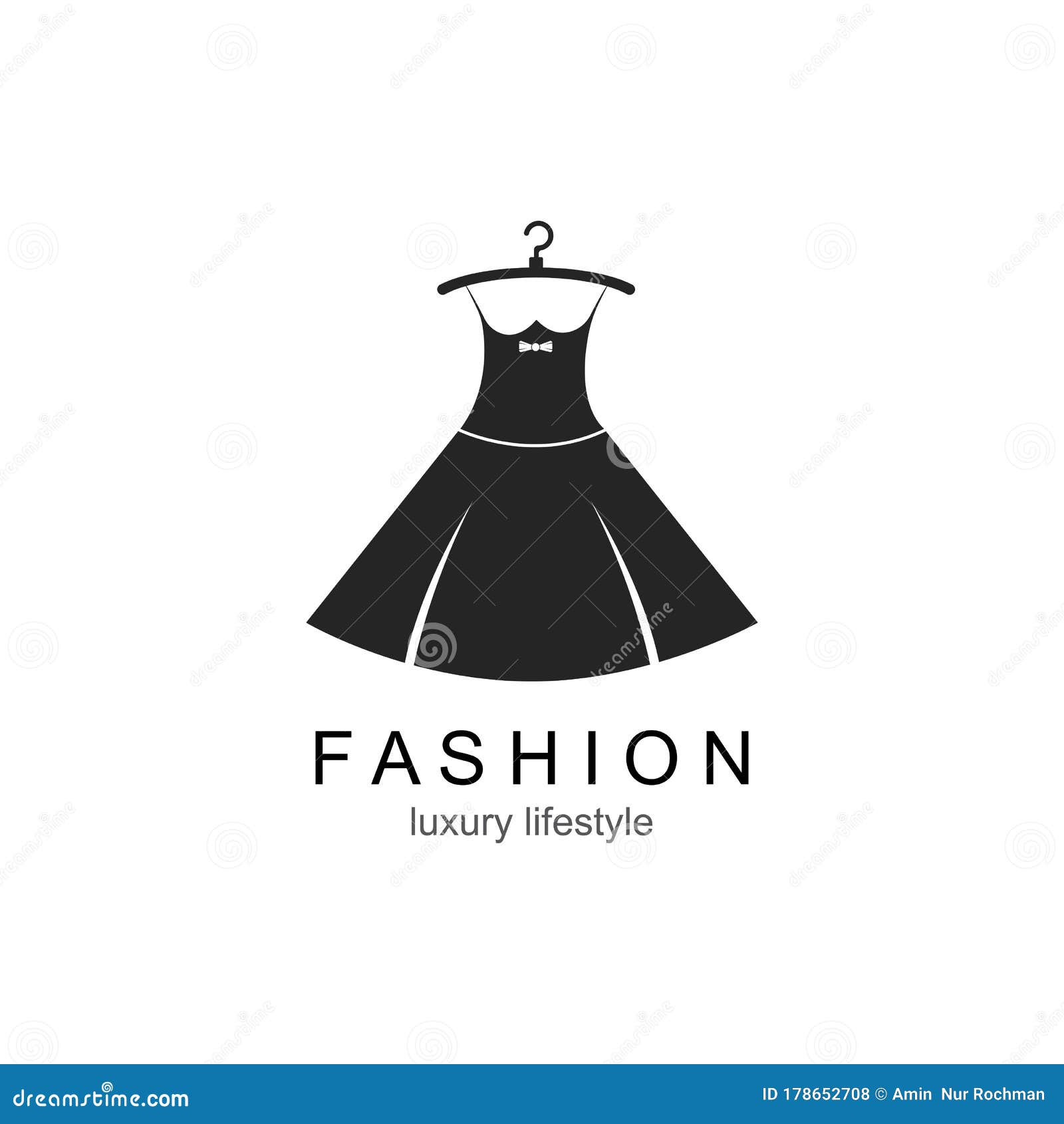Bộ sưu tập vector của cửa hàng thời trang và logo cửa hàng nhãn biểu  tượng với những chiếc váy baloon tươi sáng và thành phần chữ  Tải hình  ảnh shutterstock 