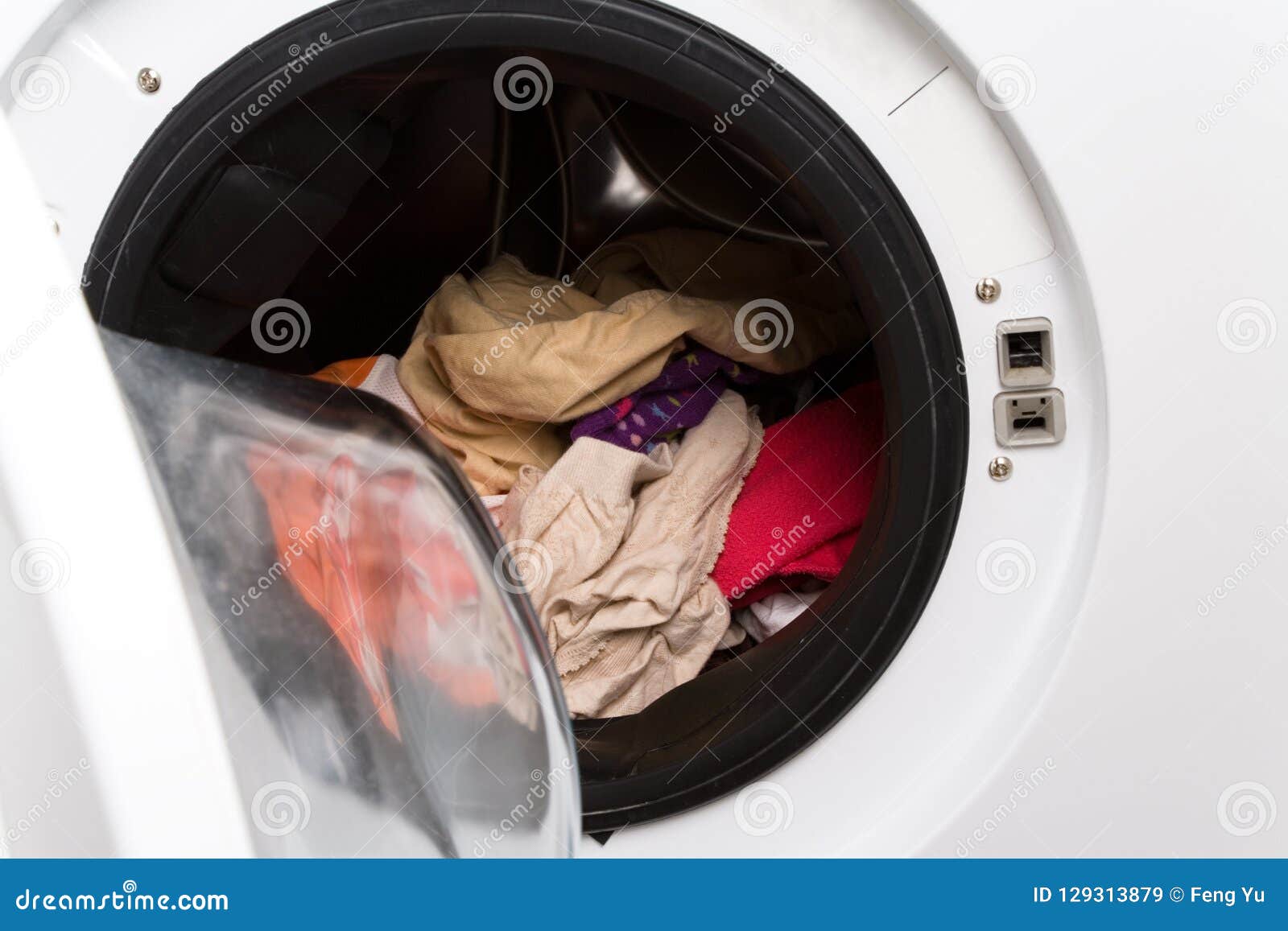A Clothes Washer stock image. Image of washer, loading 129313879
