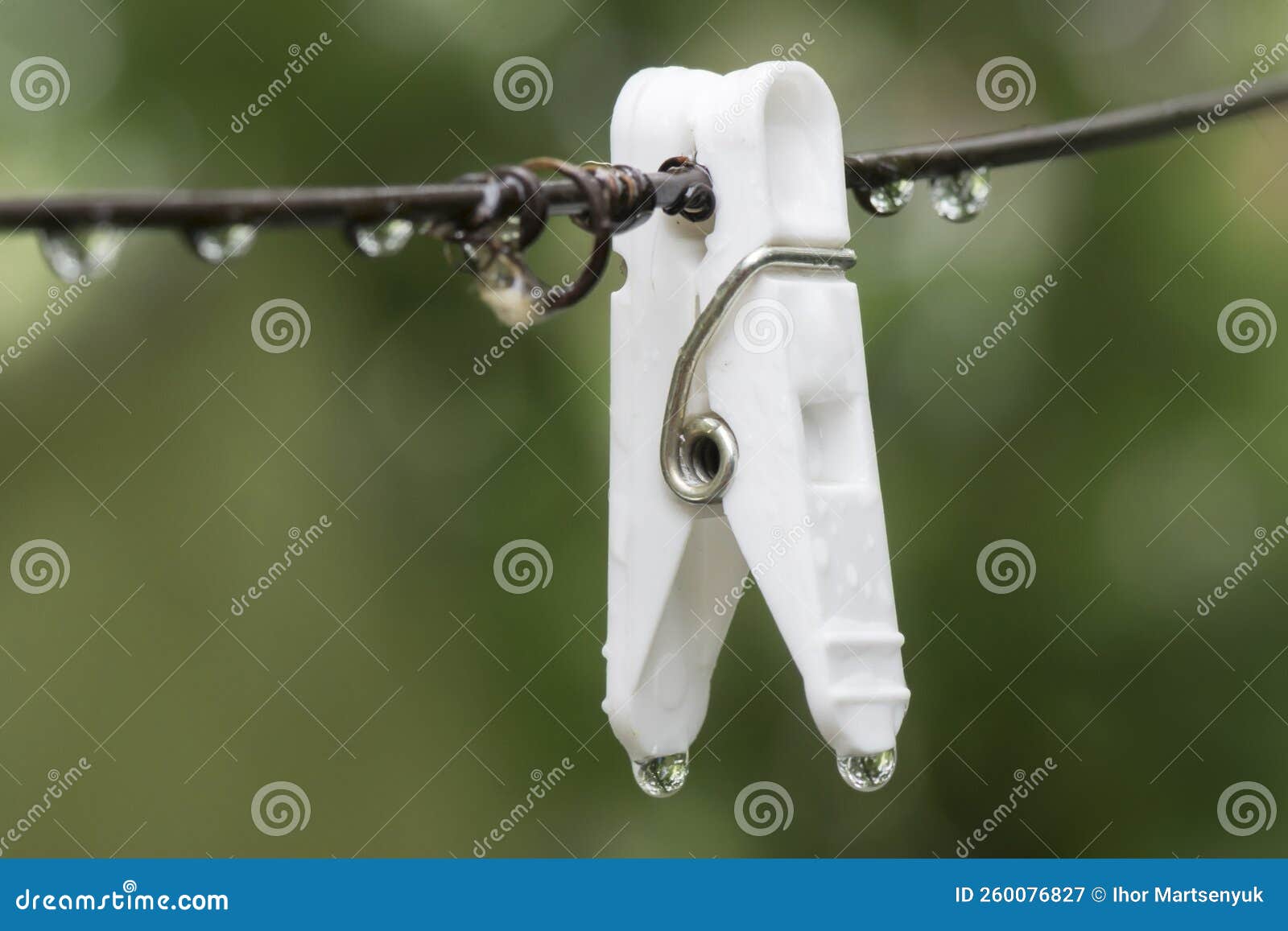 Clothespin Closeup. Laundry Stock Image Image of multi, hang 260076827