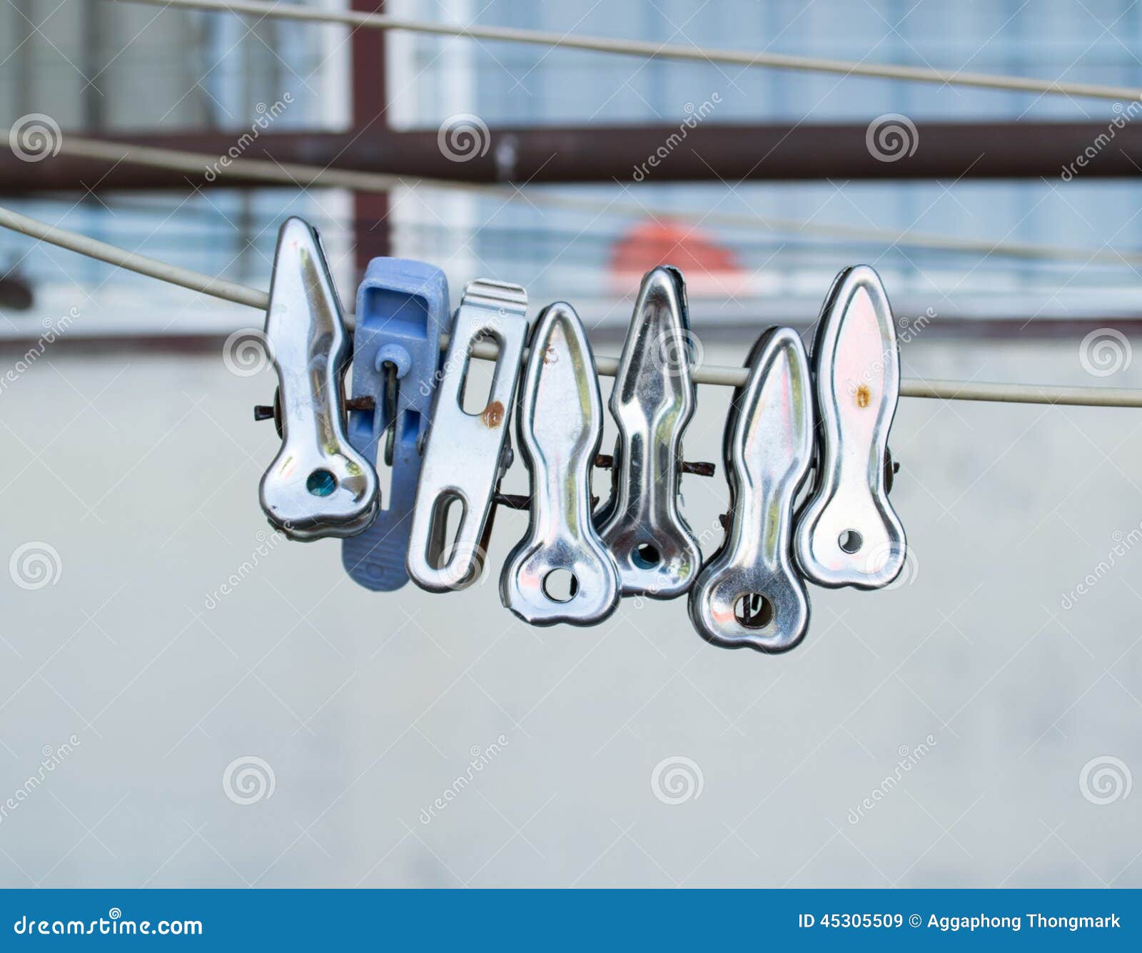 Clothespin stock image. Image of stick, grip, steel, clamp 45305509