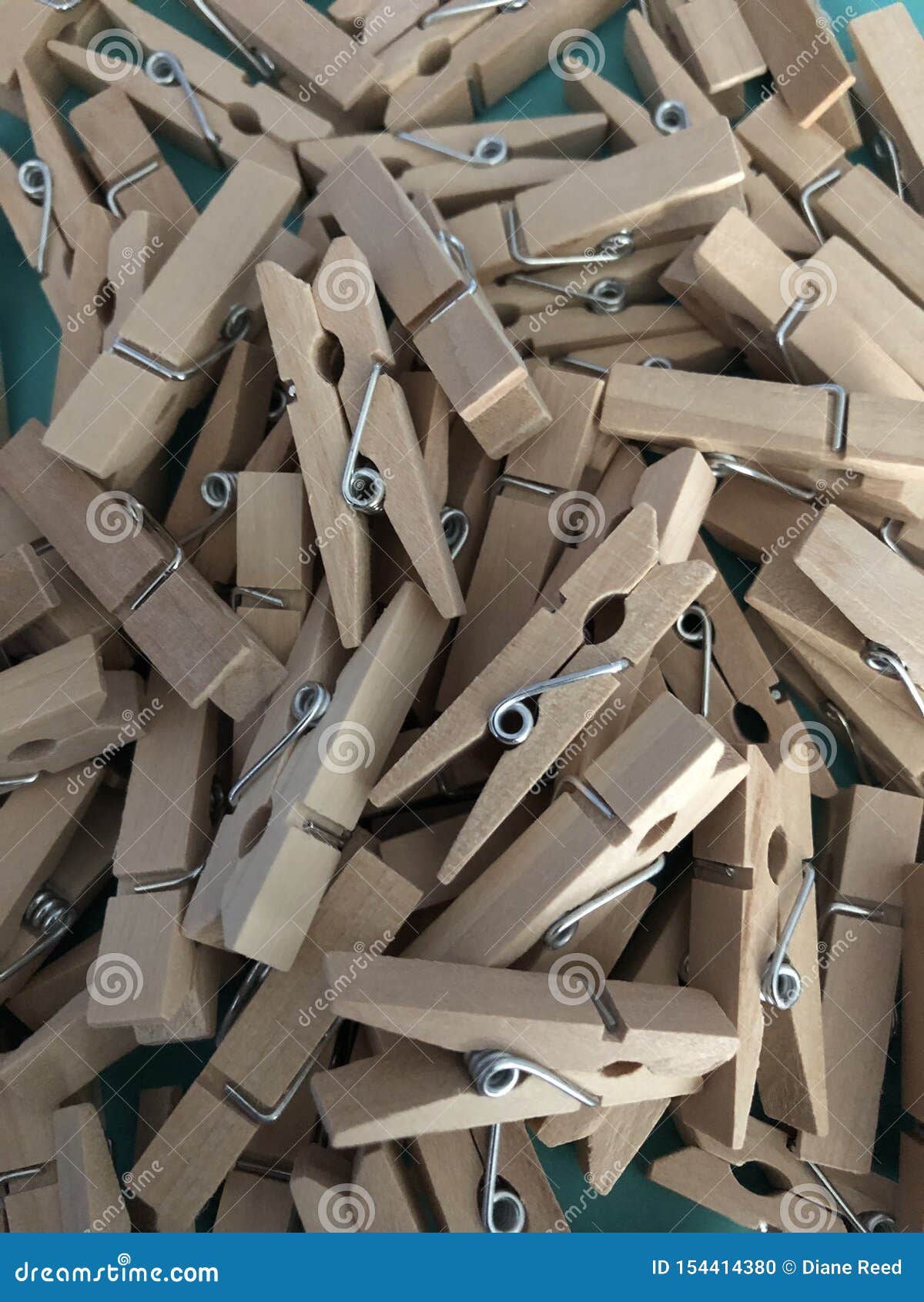 Clothespins stock photo. Image of pins, miniature, stack 154414380