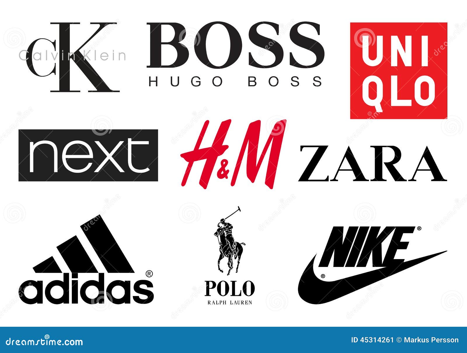 Fashion Brands Logos And Names